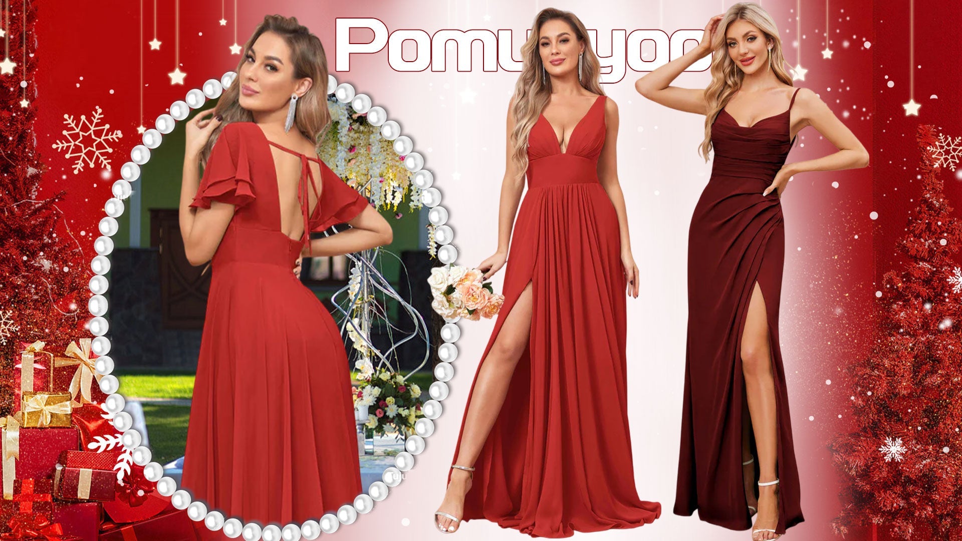 Red Bridesmaid Dresses for Christmas Weddings: How to Style Them Like a Festive Pro