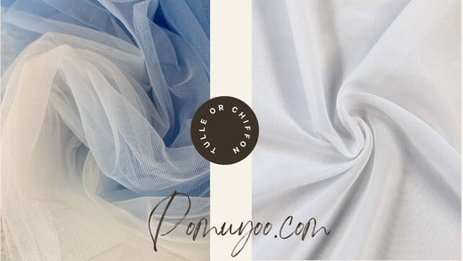 chiffon vs tulle dress Chiffon vs Tulle: What's the difference?