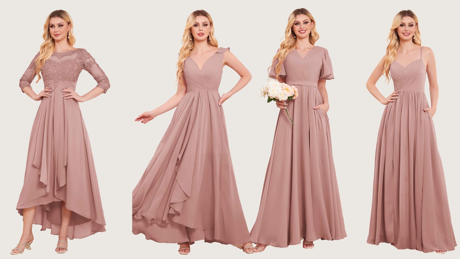 The Top Pink Dresses for the Ultimate Bridal Party Look