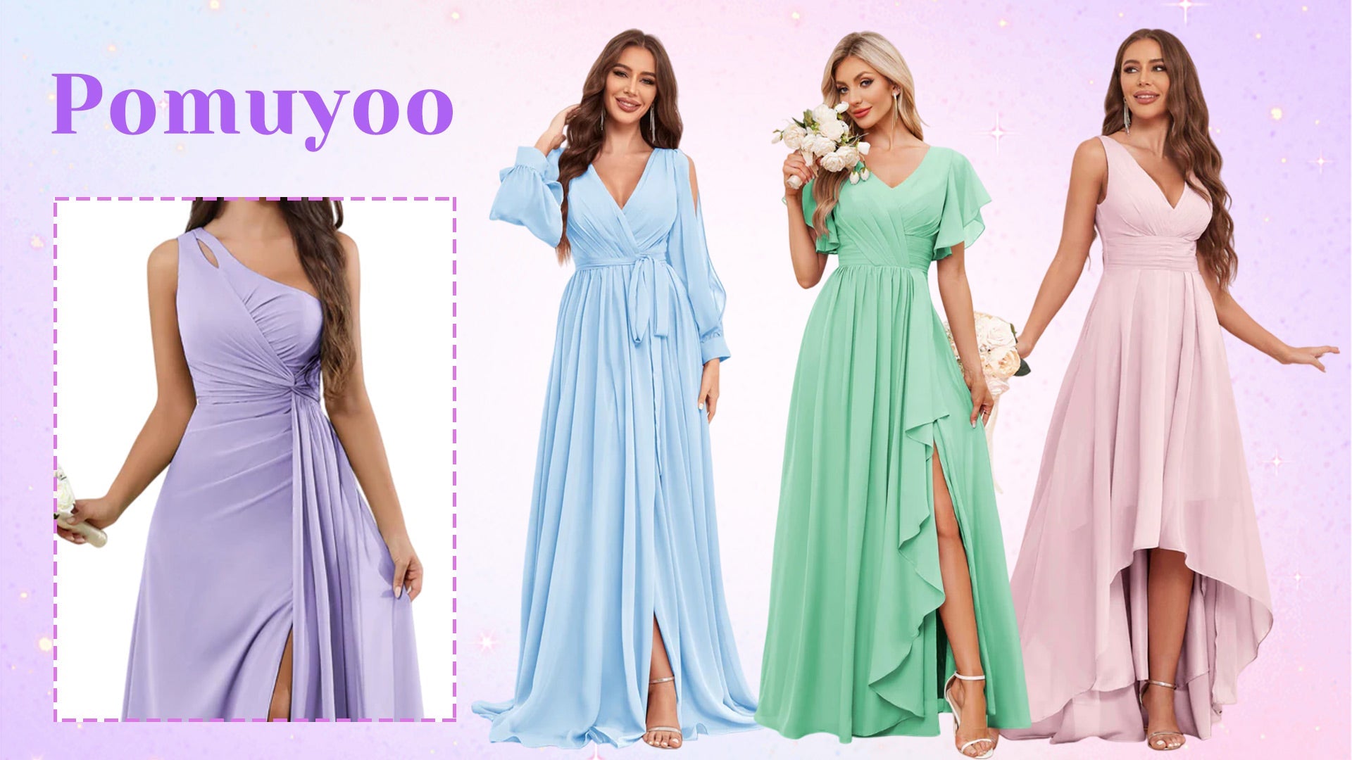 Bridesmaid Colour Trends 2025, Powder Blue Neutrals and Black