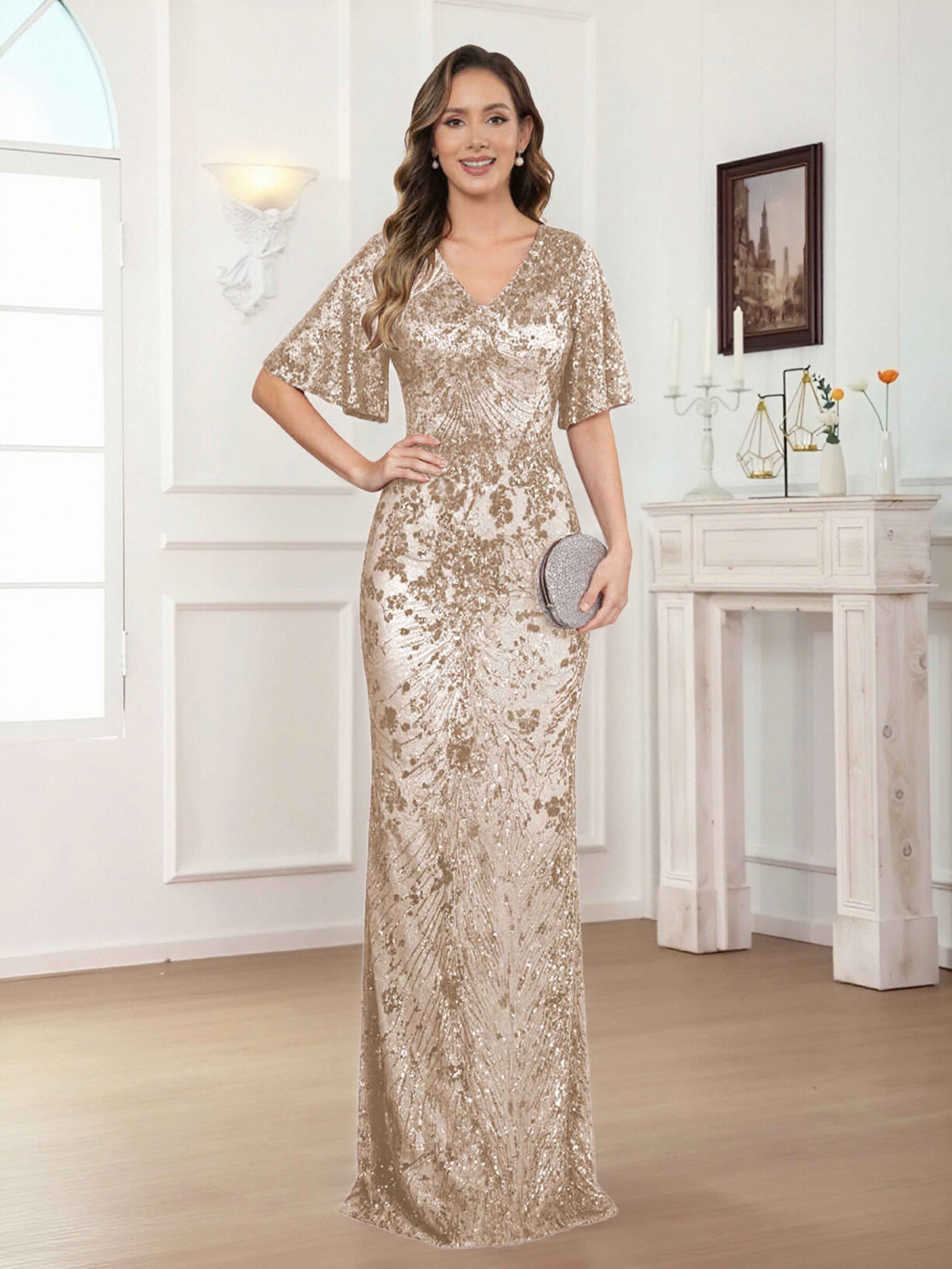 what color shoes to wear with metallic gold dress Gold Sequin High Neck Bodycon Mini Dress – AX Paris