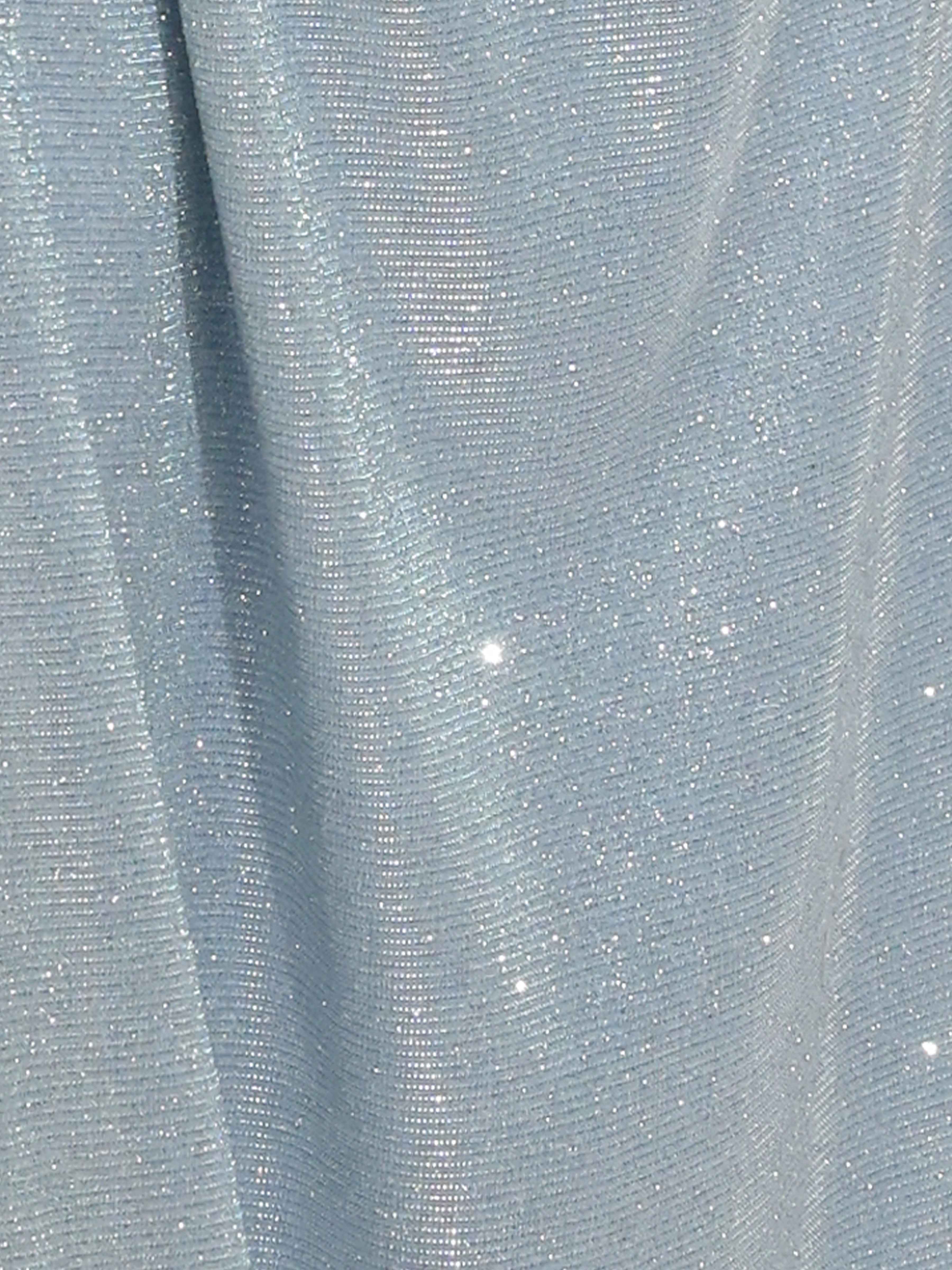 Brynara Dazzling Off the Shoulder Pleated Corset Slit Long Glitter Prom Dresses