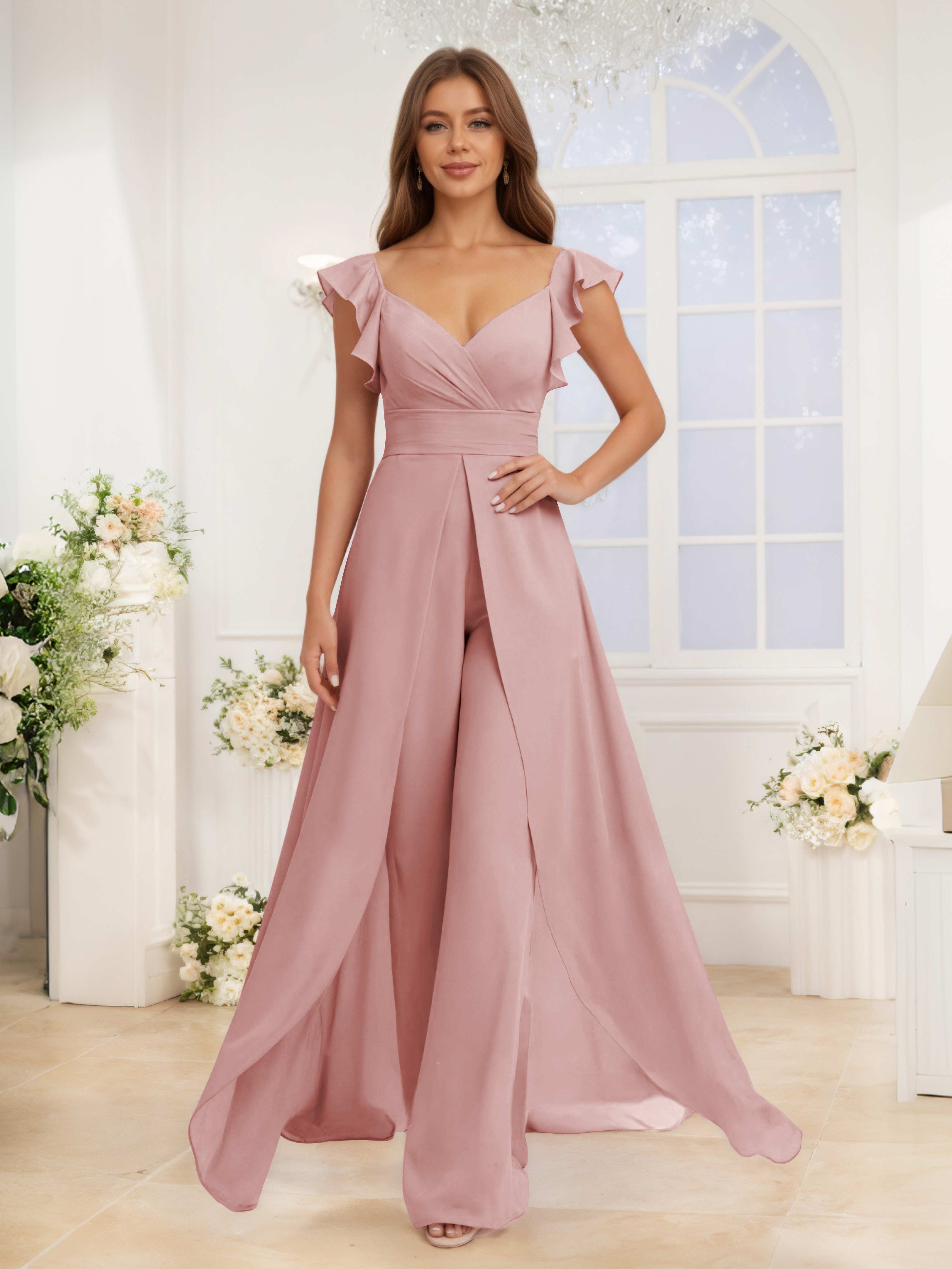 Chiffon Jumpsuits Styles Lucien Emerald Chiffon Jumpsuit Montique Clothing Chiffon Jumpsuits Styles Lucien Emerald Chiffon Jumpsuit Montique Clothing