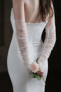 Timeless Beading Knot Knee Length Flower Girl Dresses