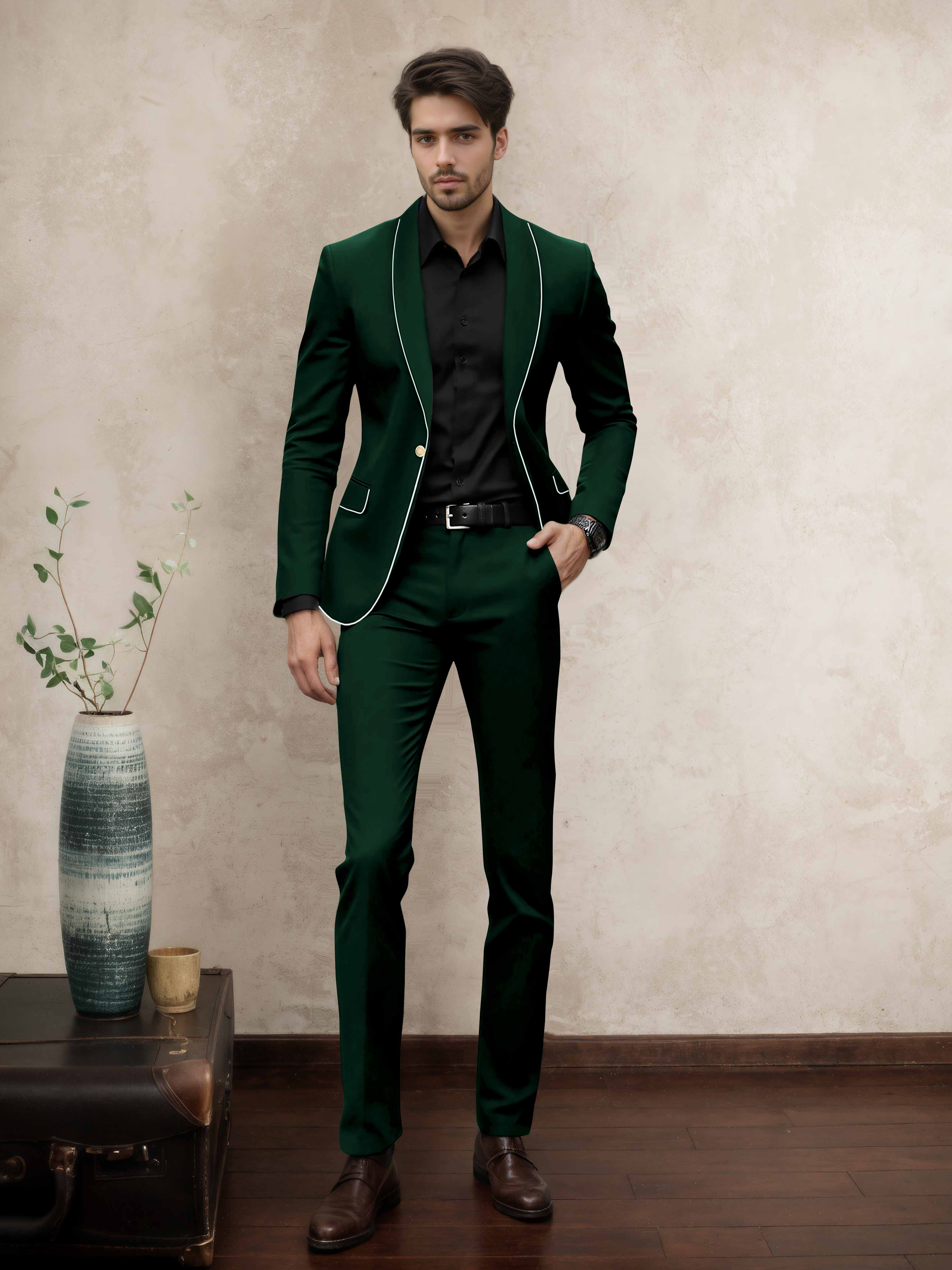 #Colour_Emerald Green