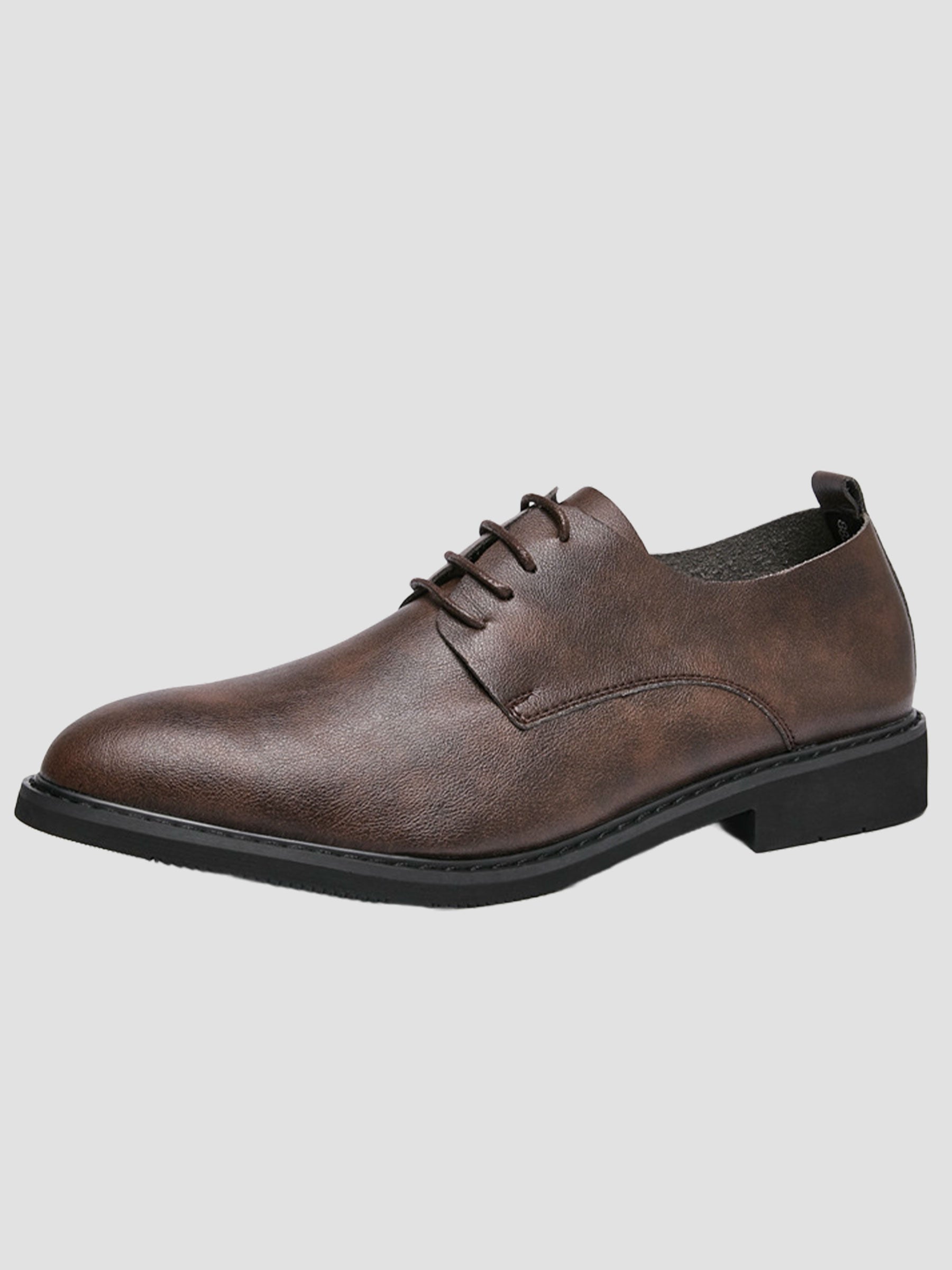 Men's Modern Minimalist Derby Dress Shoes UK