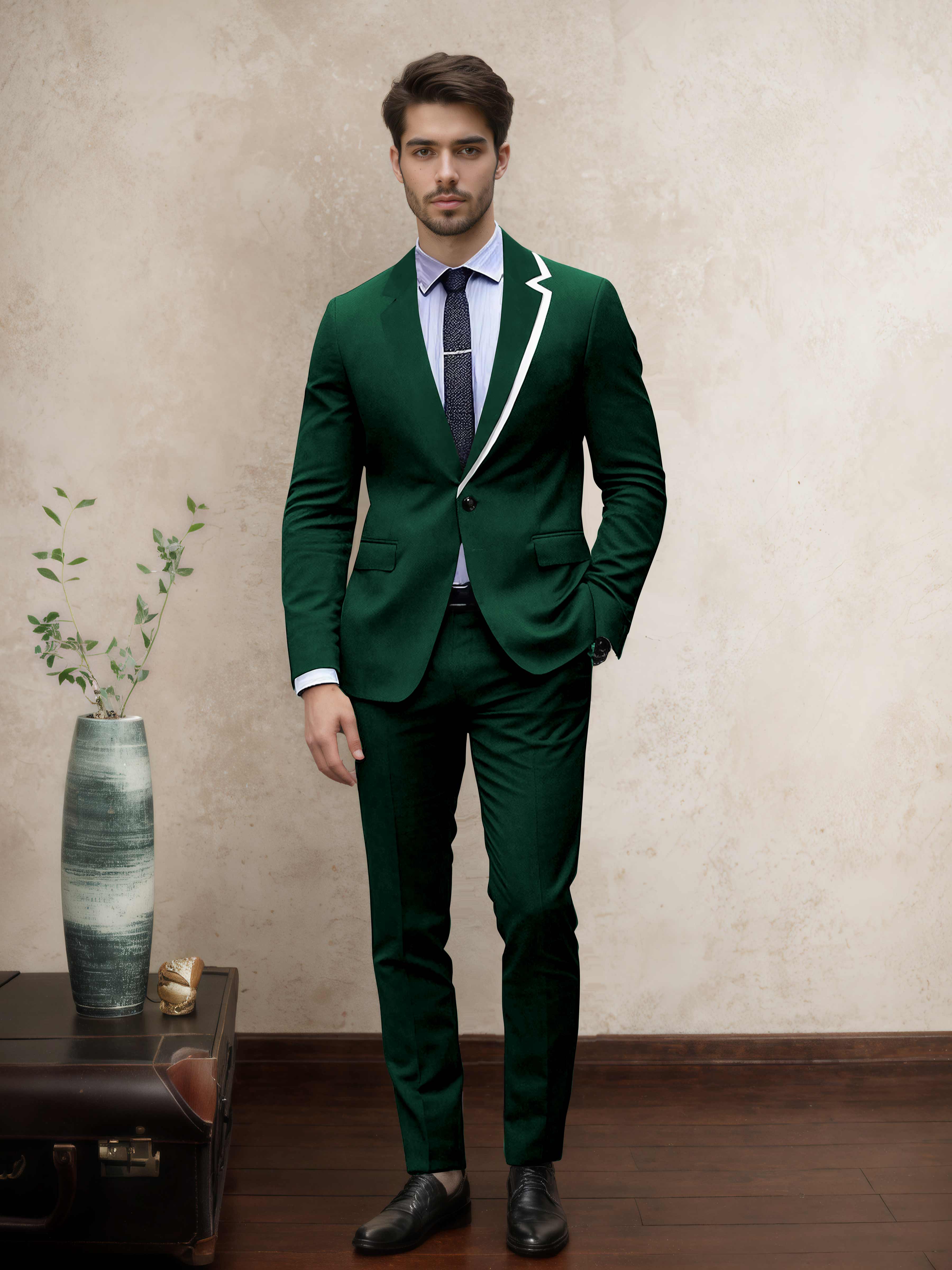 #Colour_Emerald Green