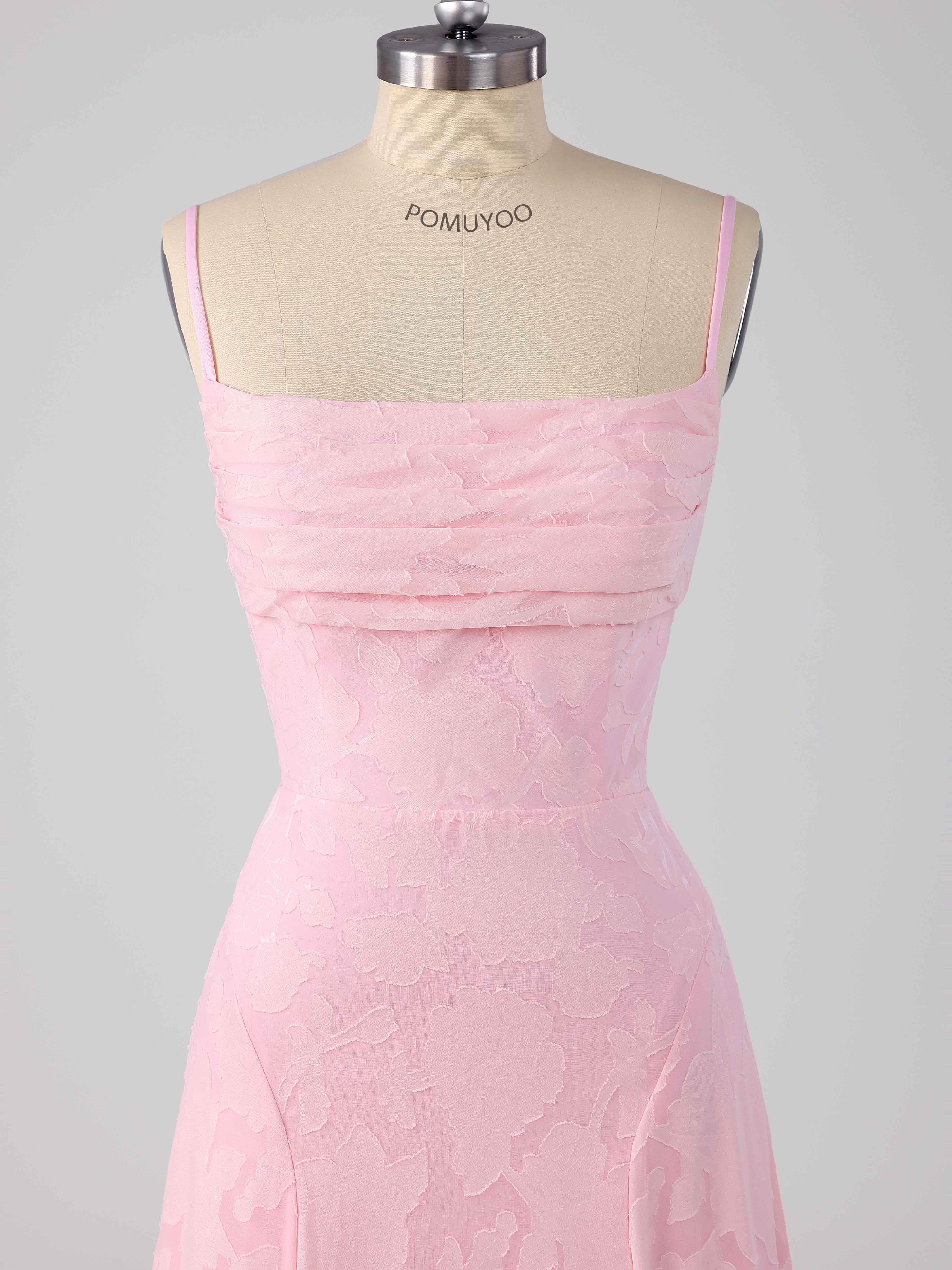 Chic Cowl Backless Maxi Floral Lace Occasion Dresses