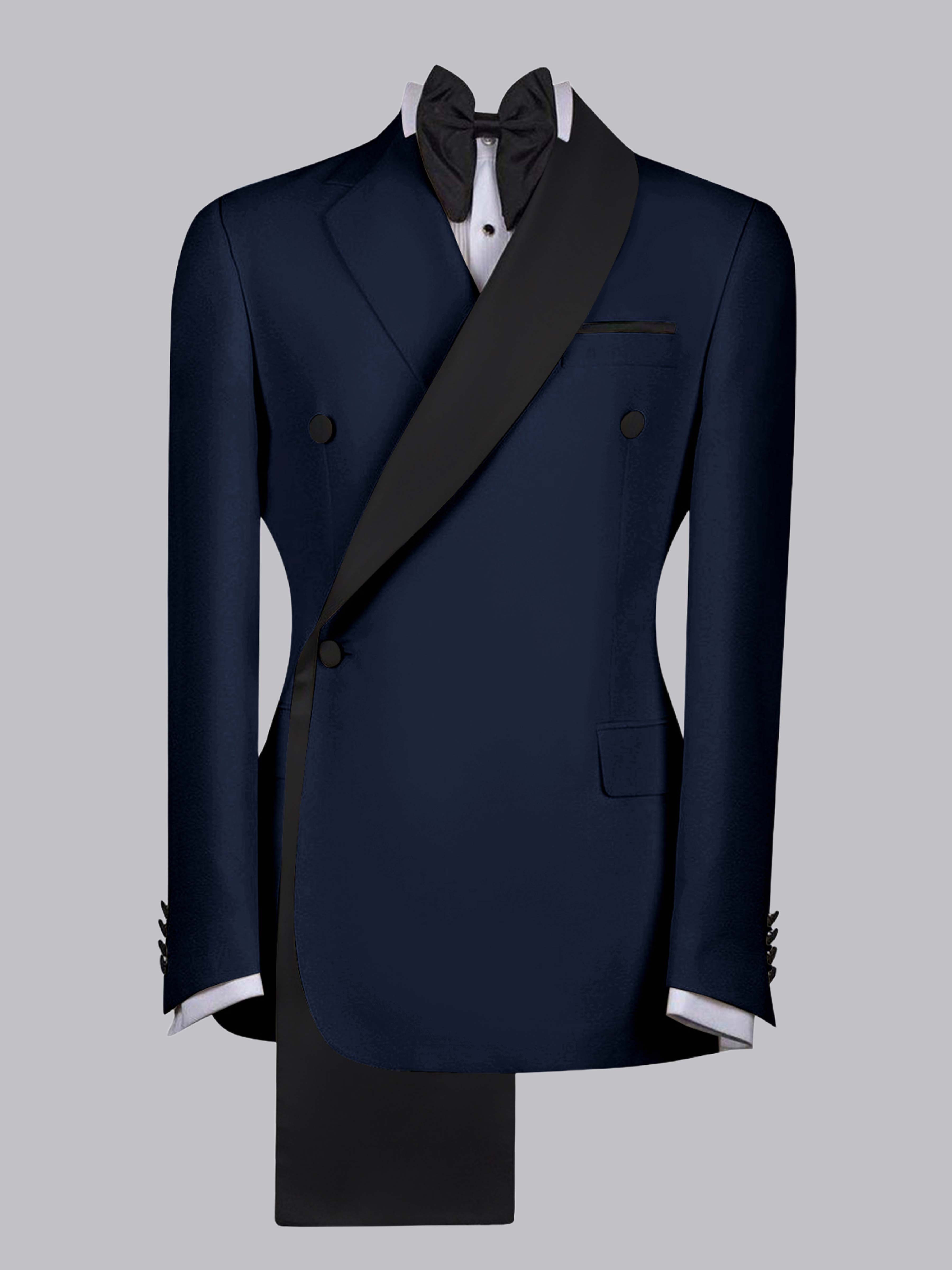 Versatile One Button Men's Shawl Lapel Suit Jacket