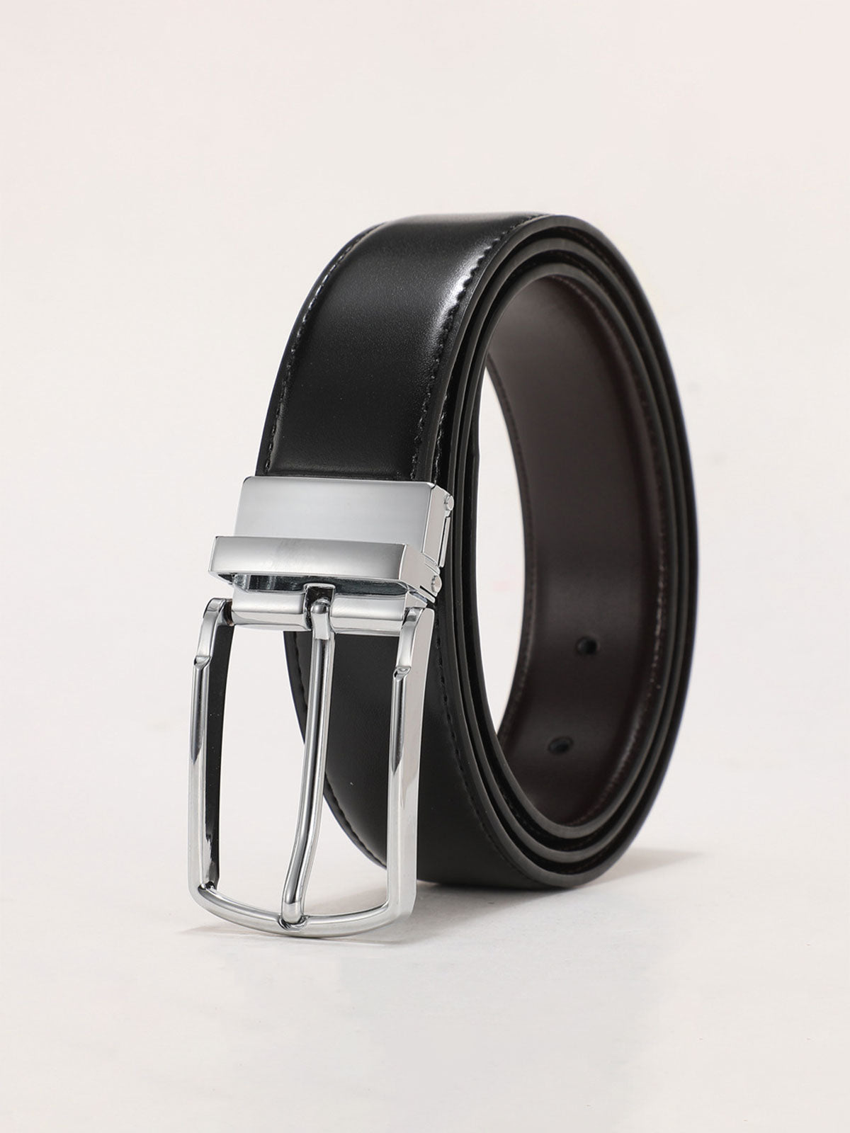 Men's Genuine Leather Automatic Belt, Classic Business Waist Strap UK