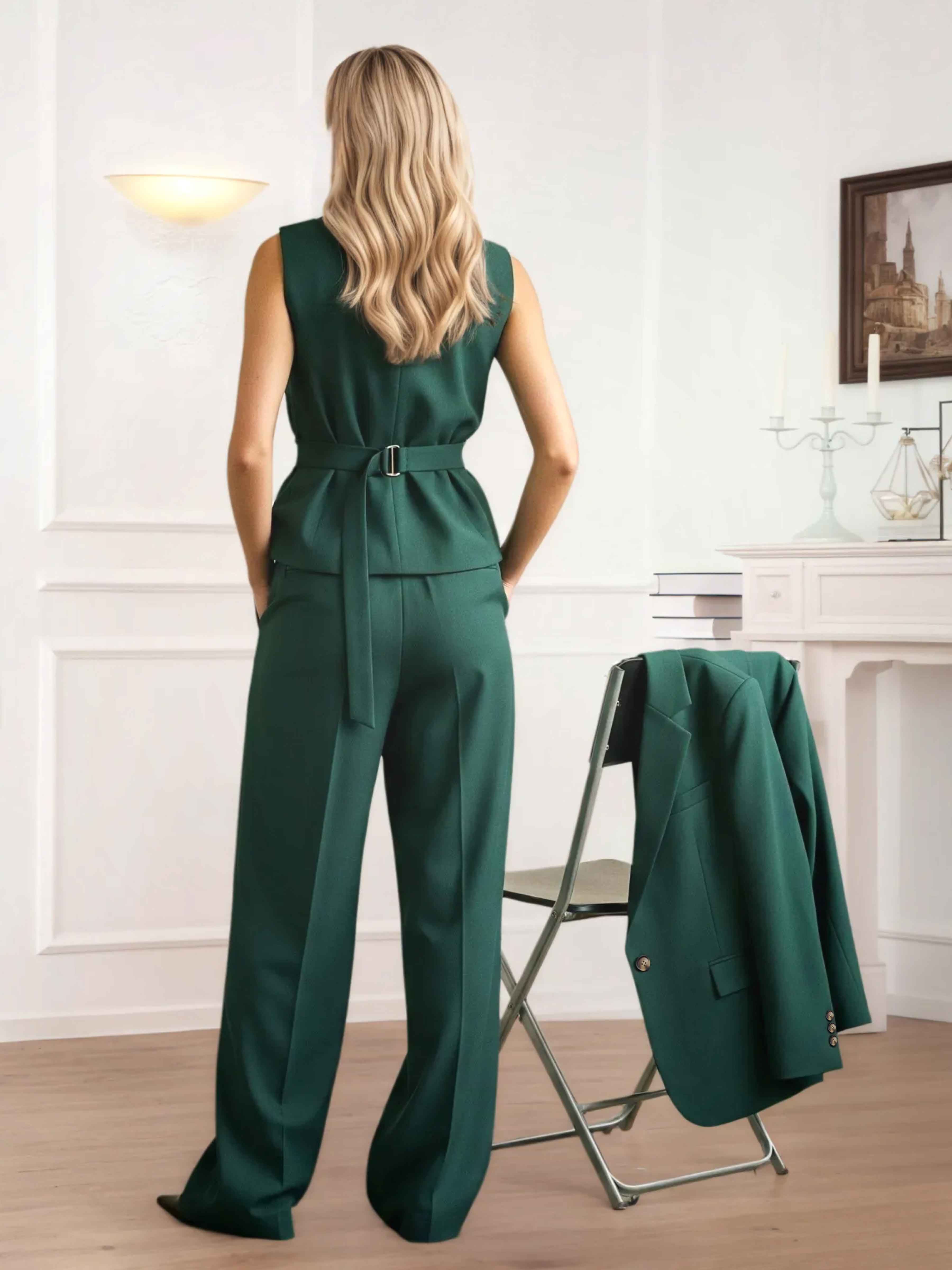 Women's 3 Pieces Business Casual Suits UK