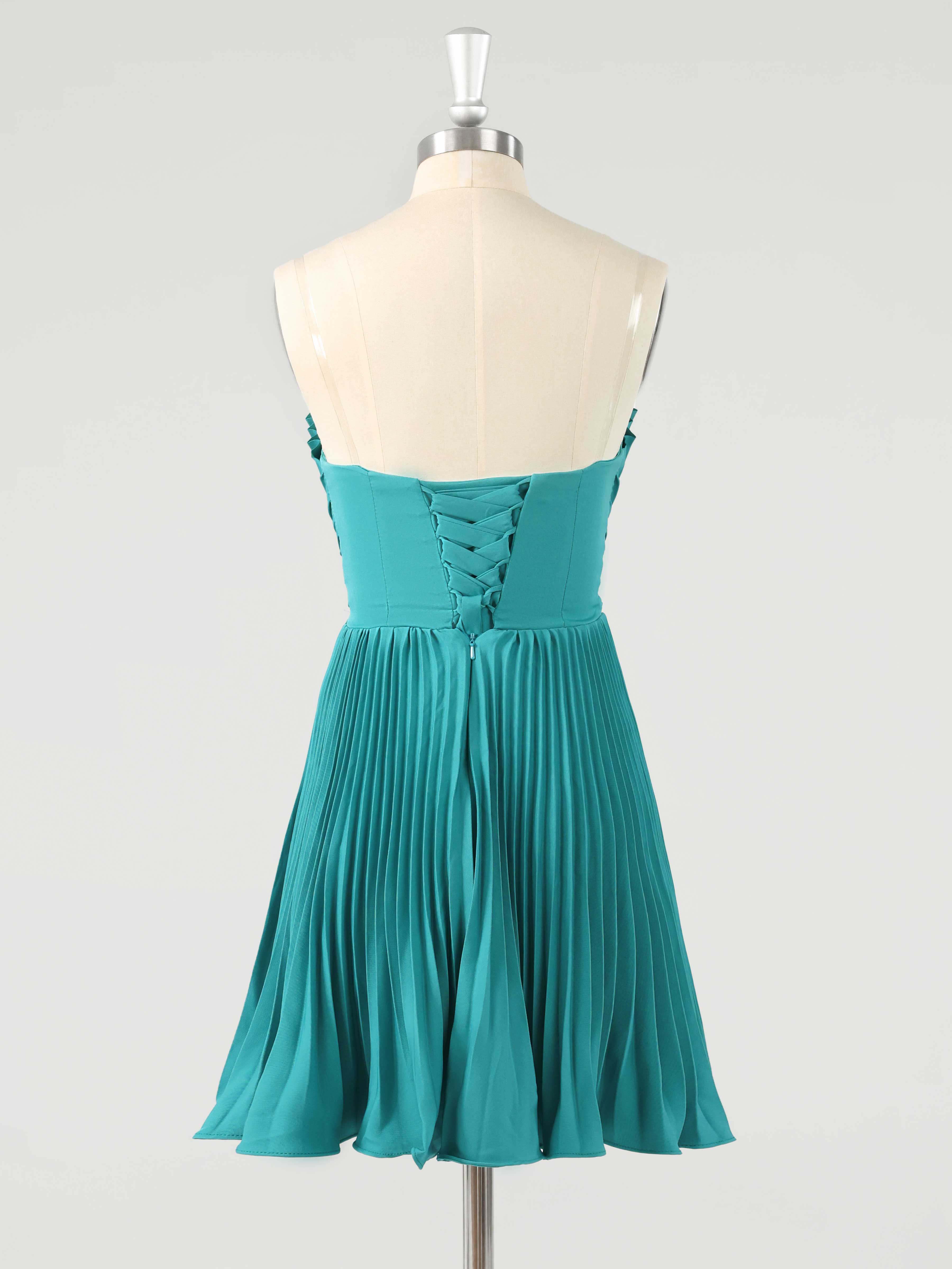 Solindra Lovely Sweetheart A-Line Mini Dresses