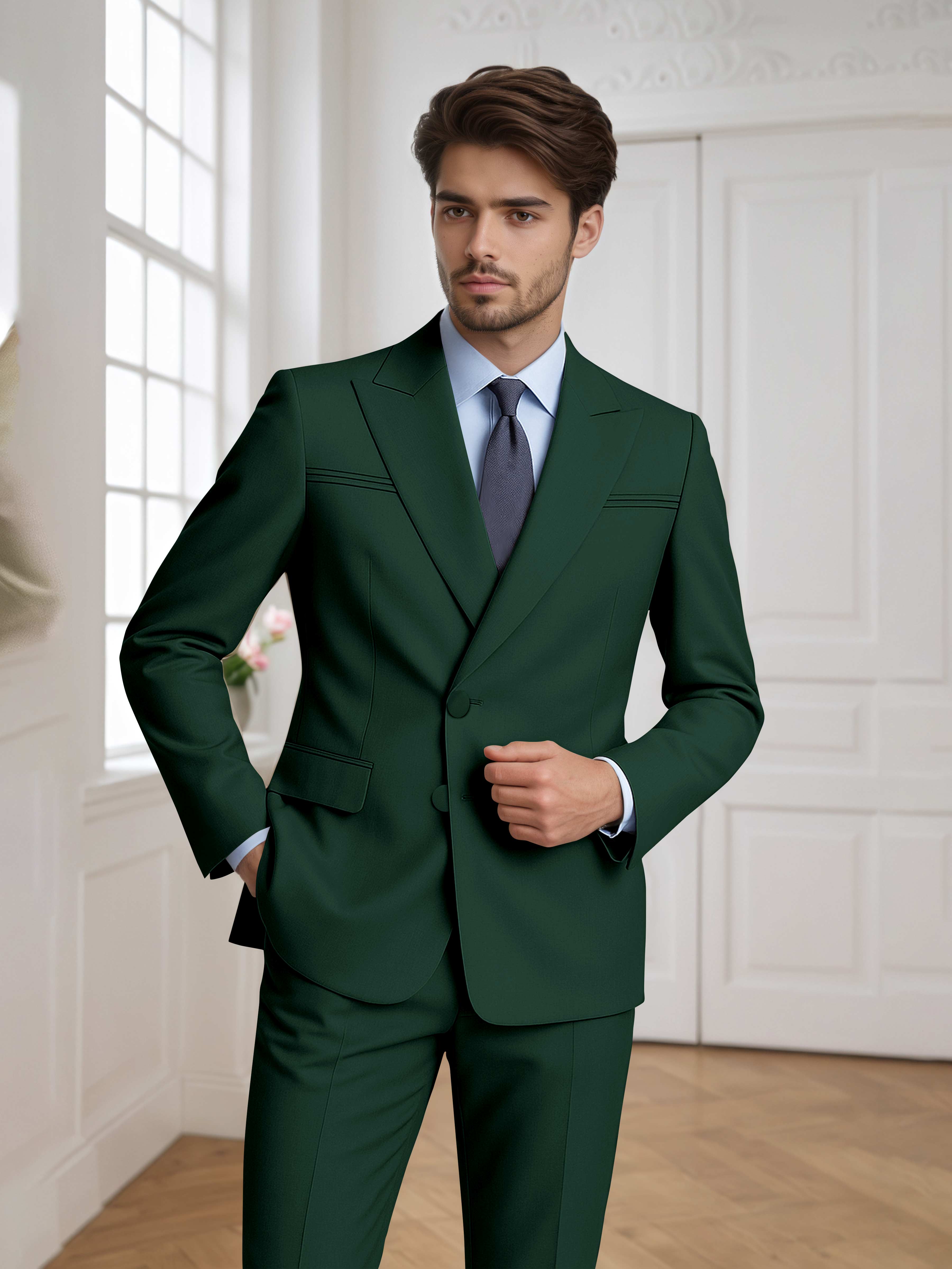 #Colour_Emerald Green