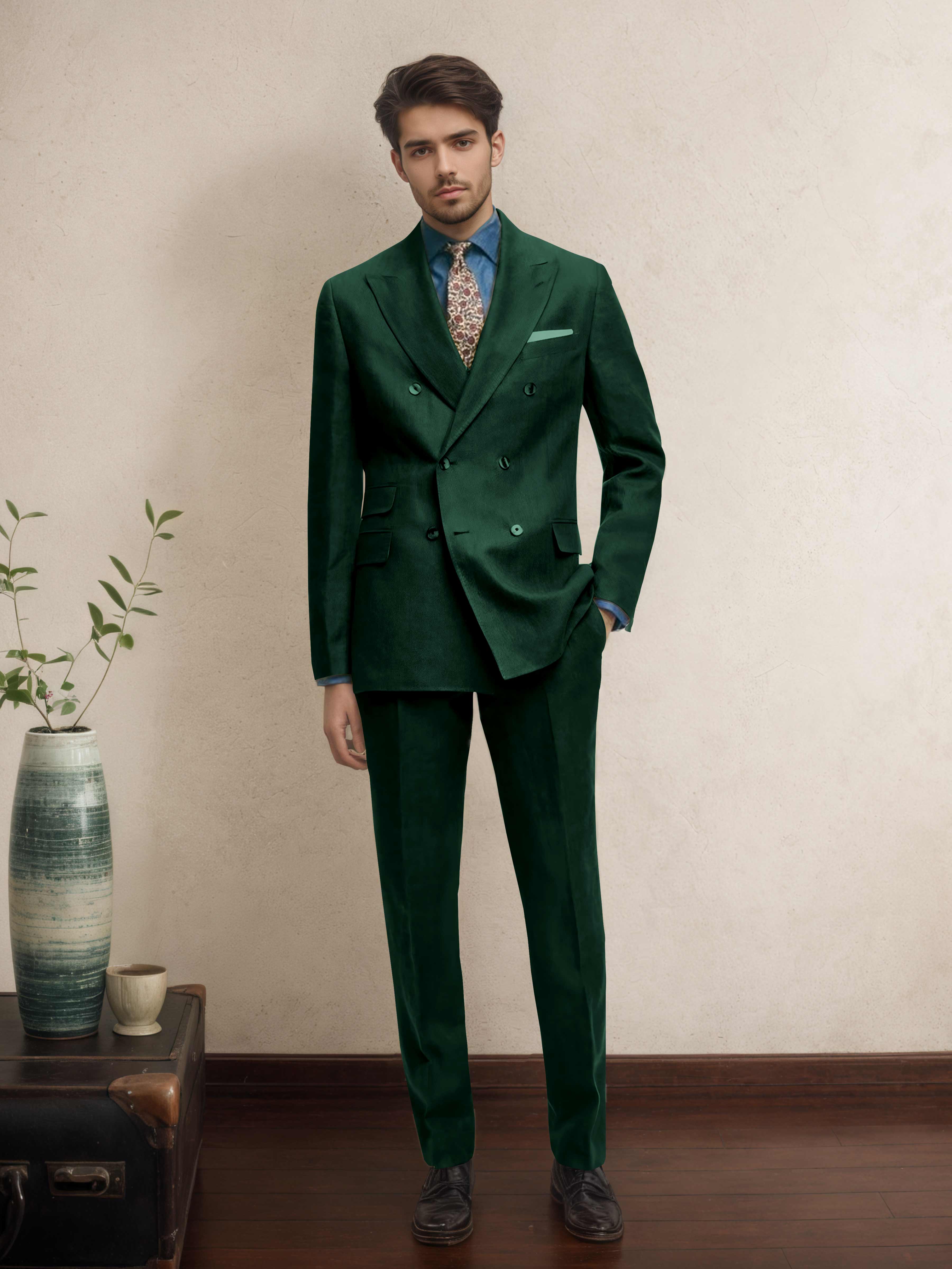 #Colour_Emerald Green