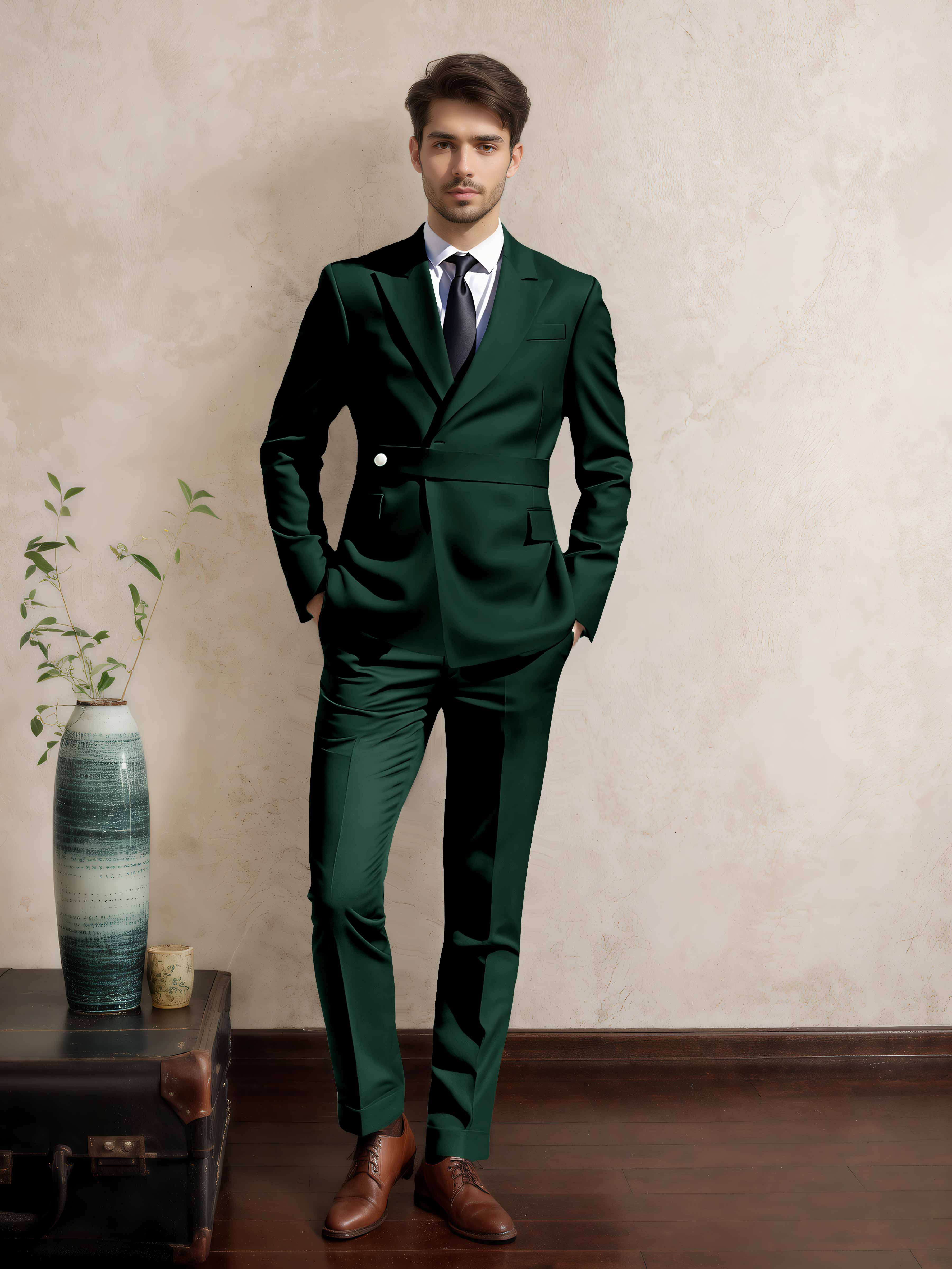 #Colour_Emerald Green