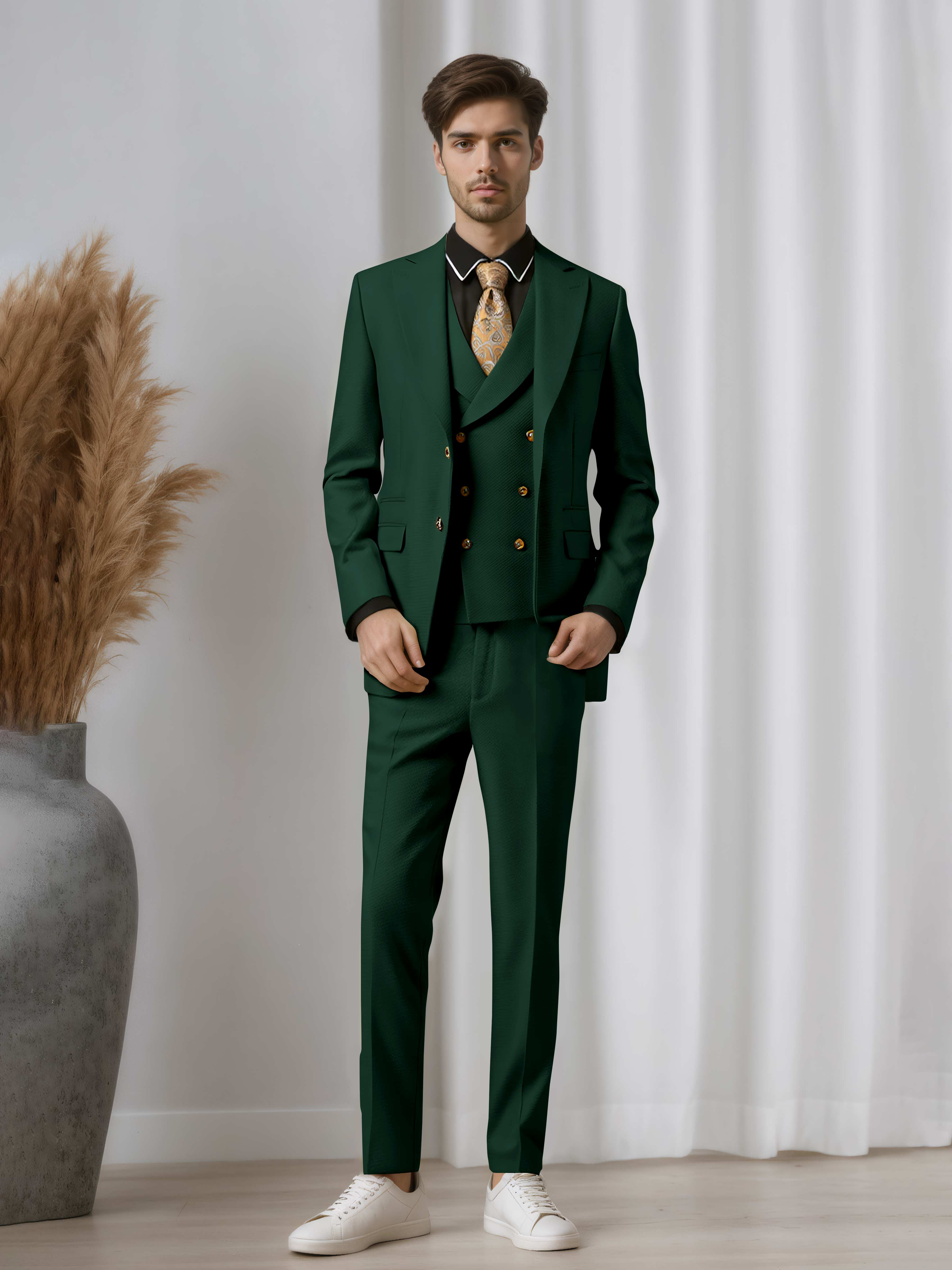 #Colour_Emerald Green