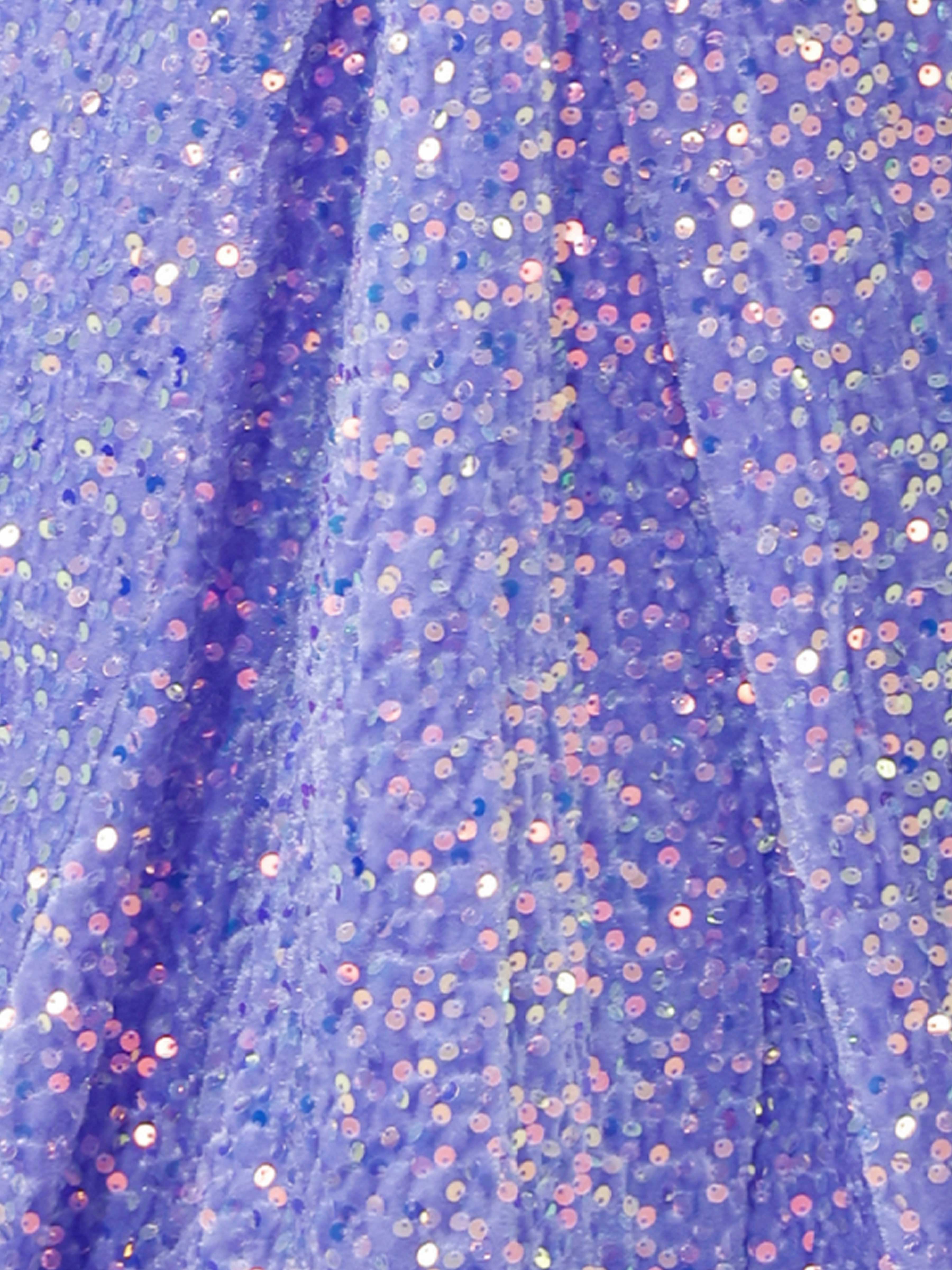 Elegant Strapless Corset Velvet Sequins Train Prom Dresses UK