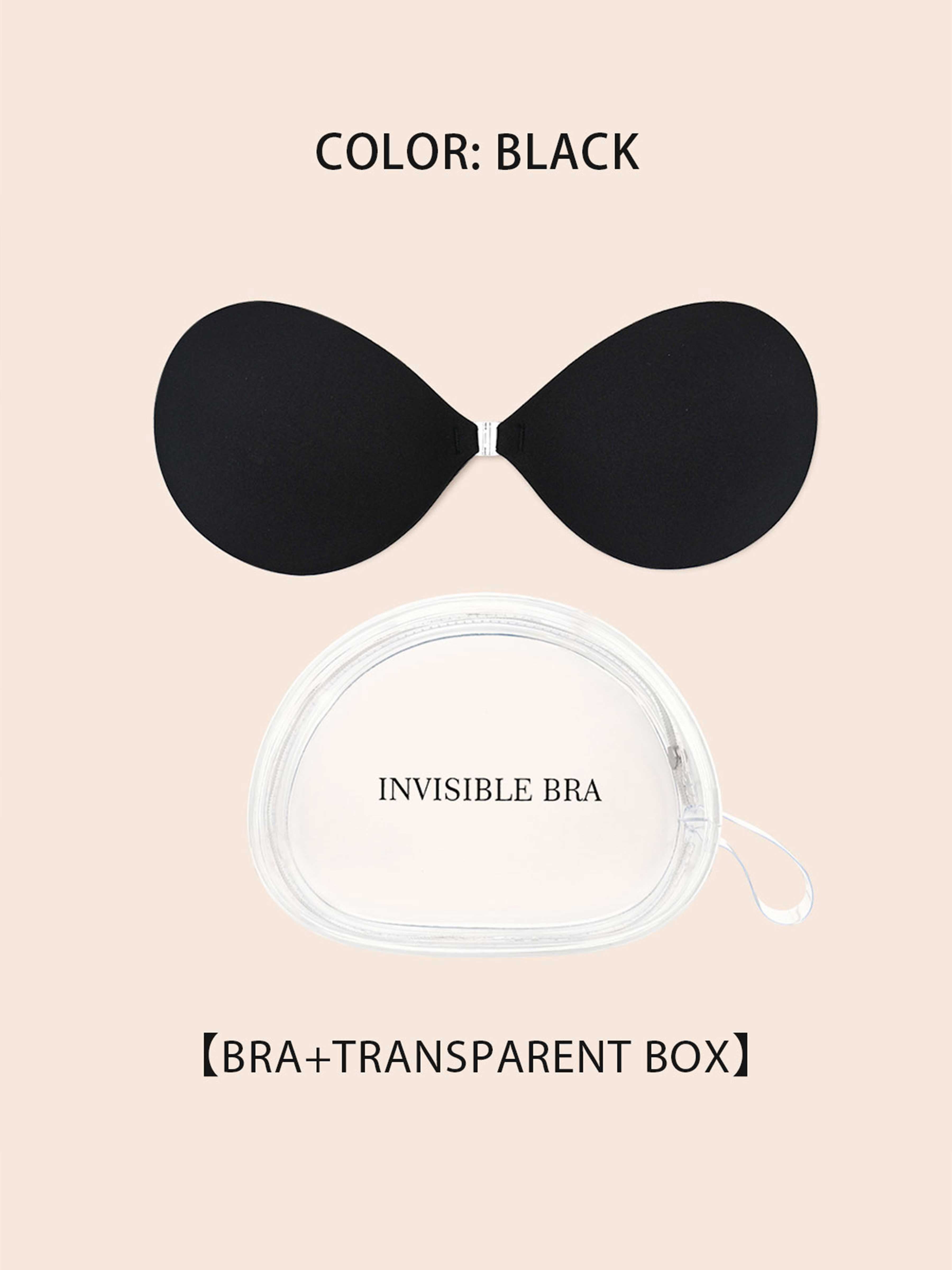 Front Closure Backless Strapless Bra For Backless Dress