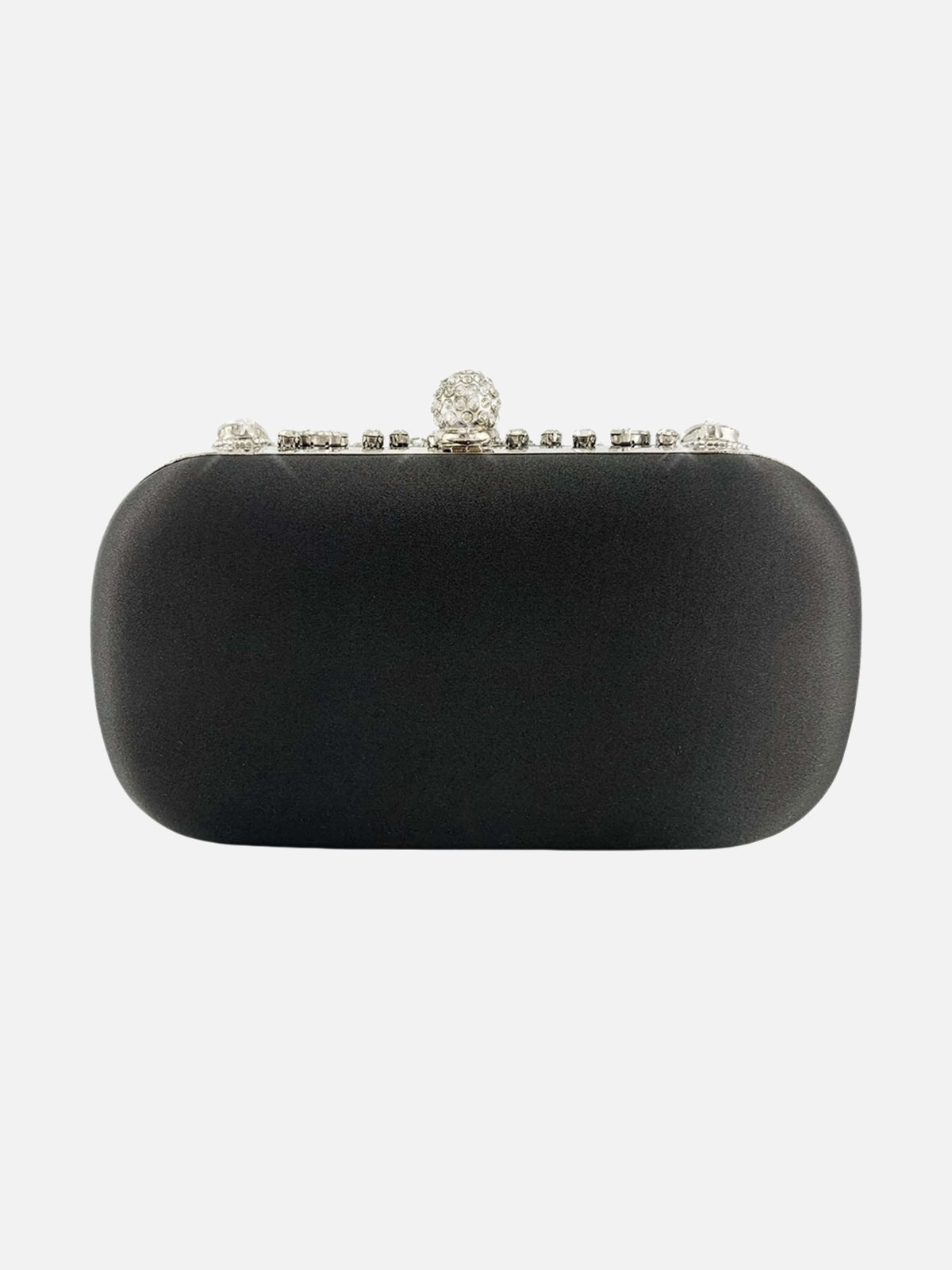 Jeweled Rhinestone Box Clutch for Parties