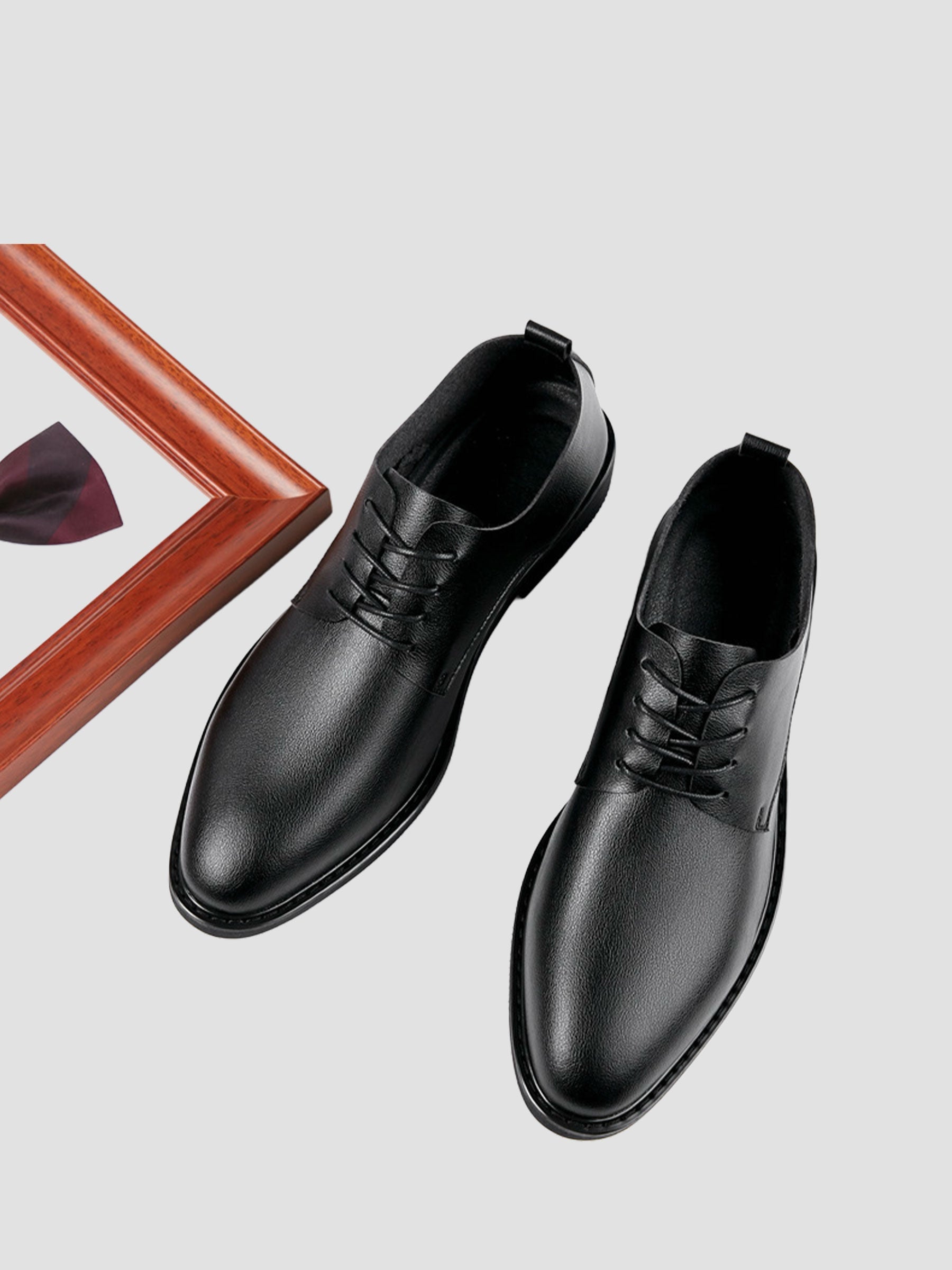 Men's Modern Minimalist Derby Dress Shoes UK