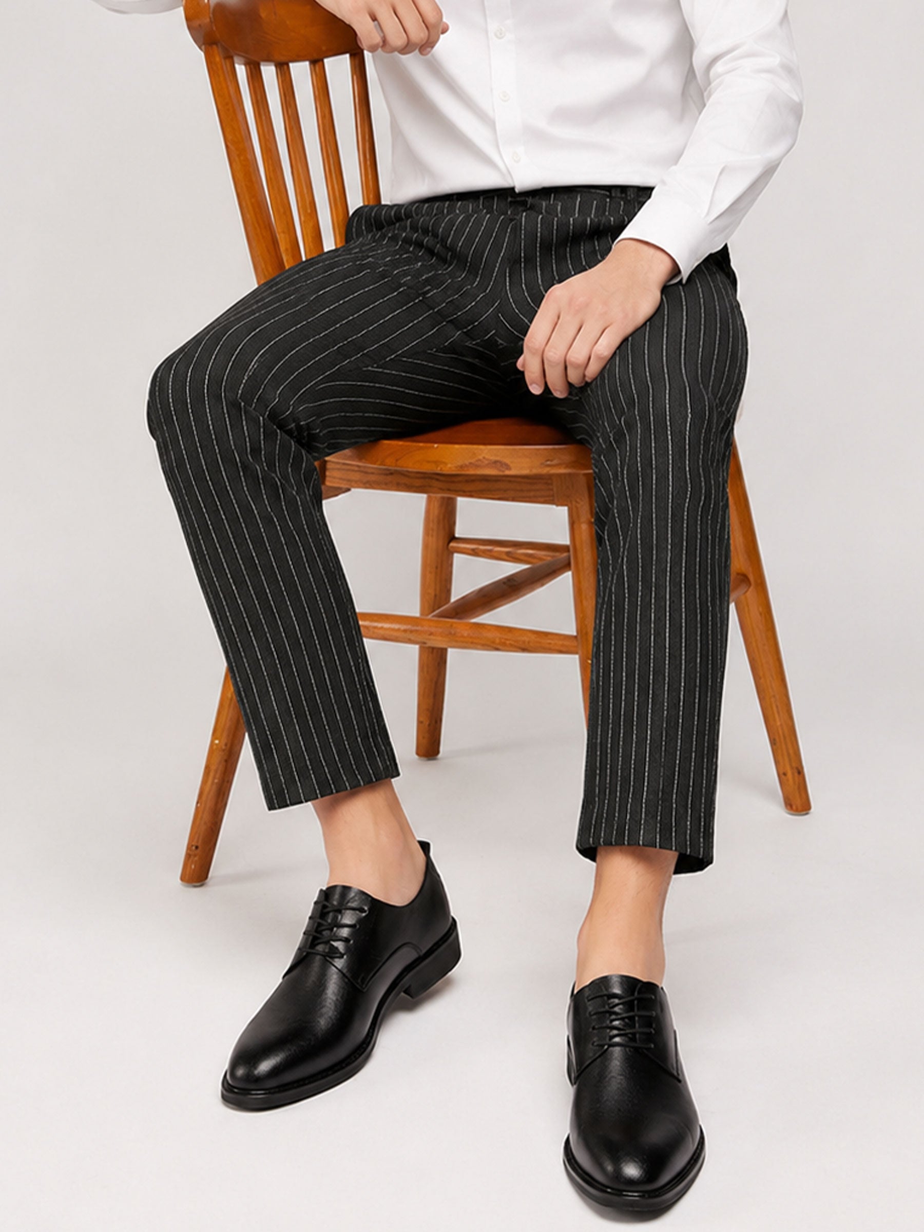 Men's Modern Minimalist Derby Dress Shoes UK