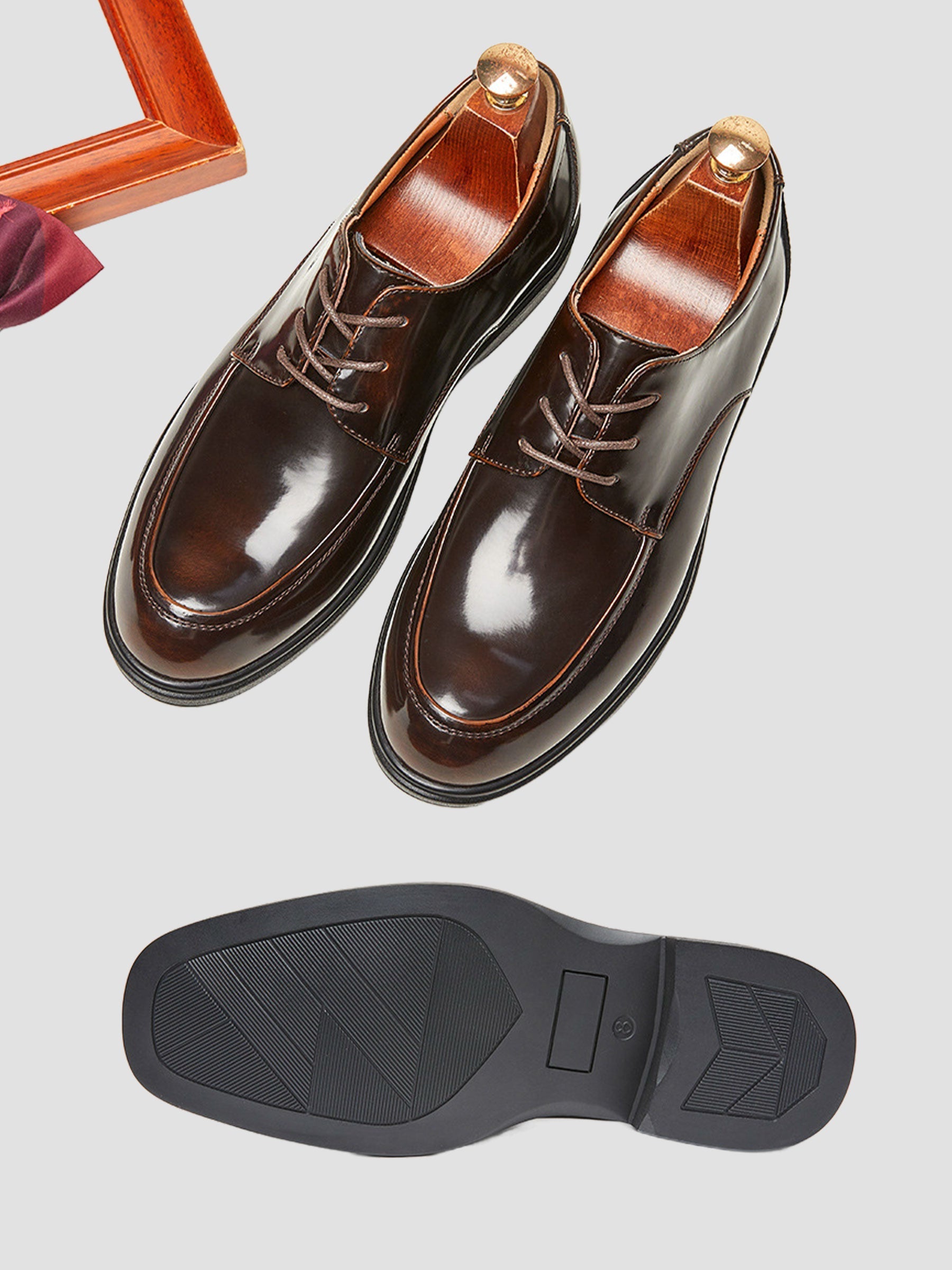 Men's Patent Leather Penny Loafers UK
