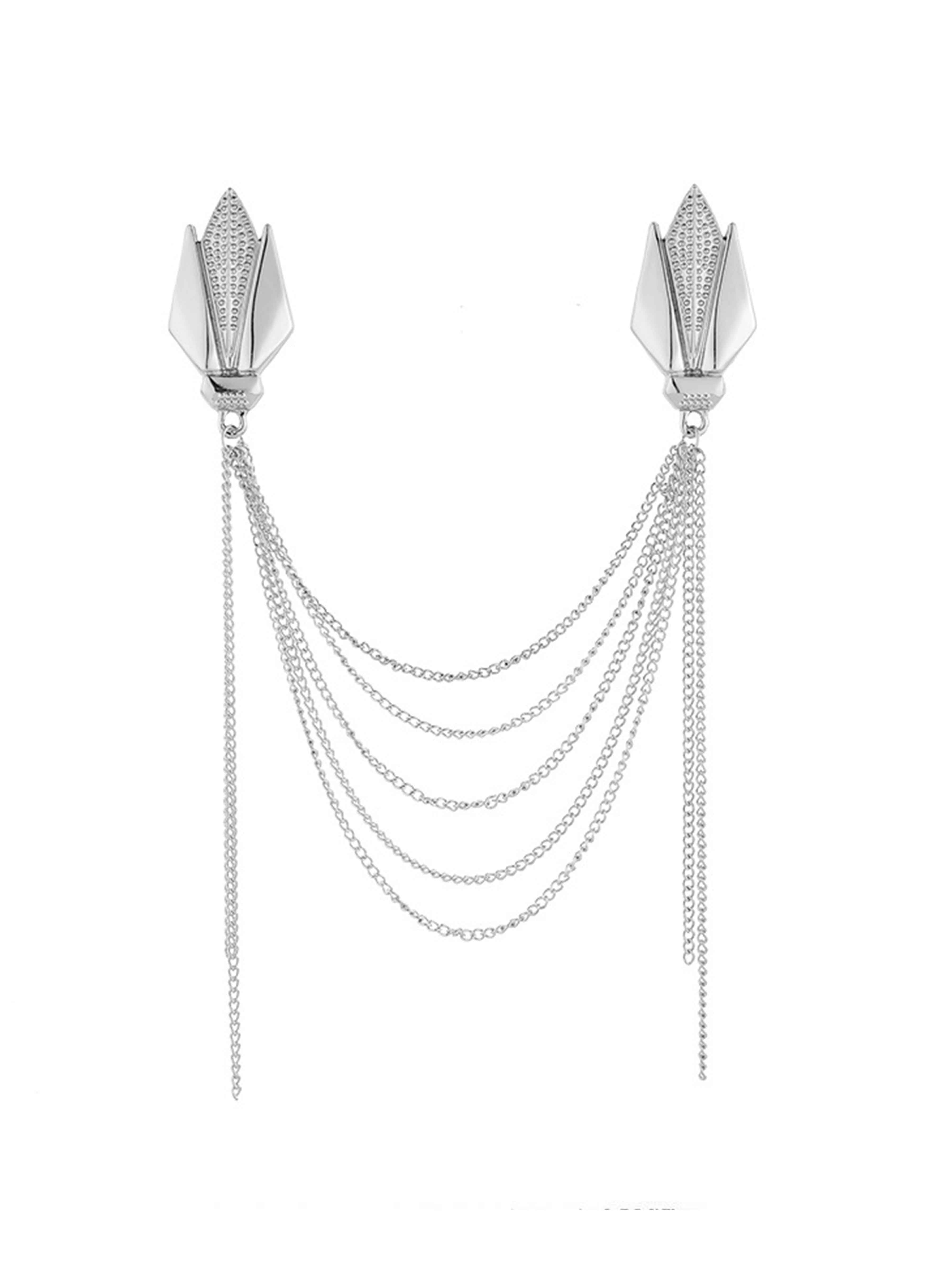 Modern Sliver Men's Brooches & Lapel Pins UK