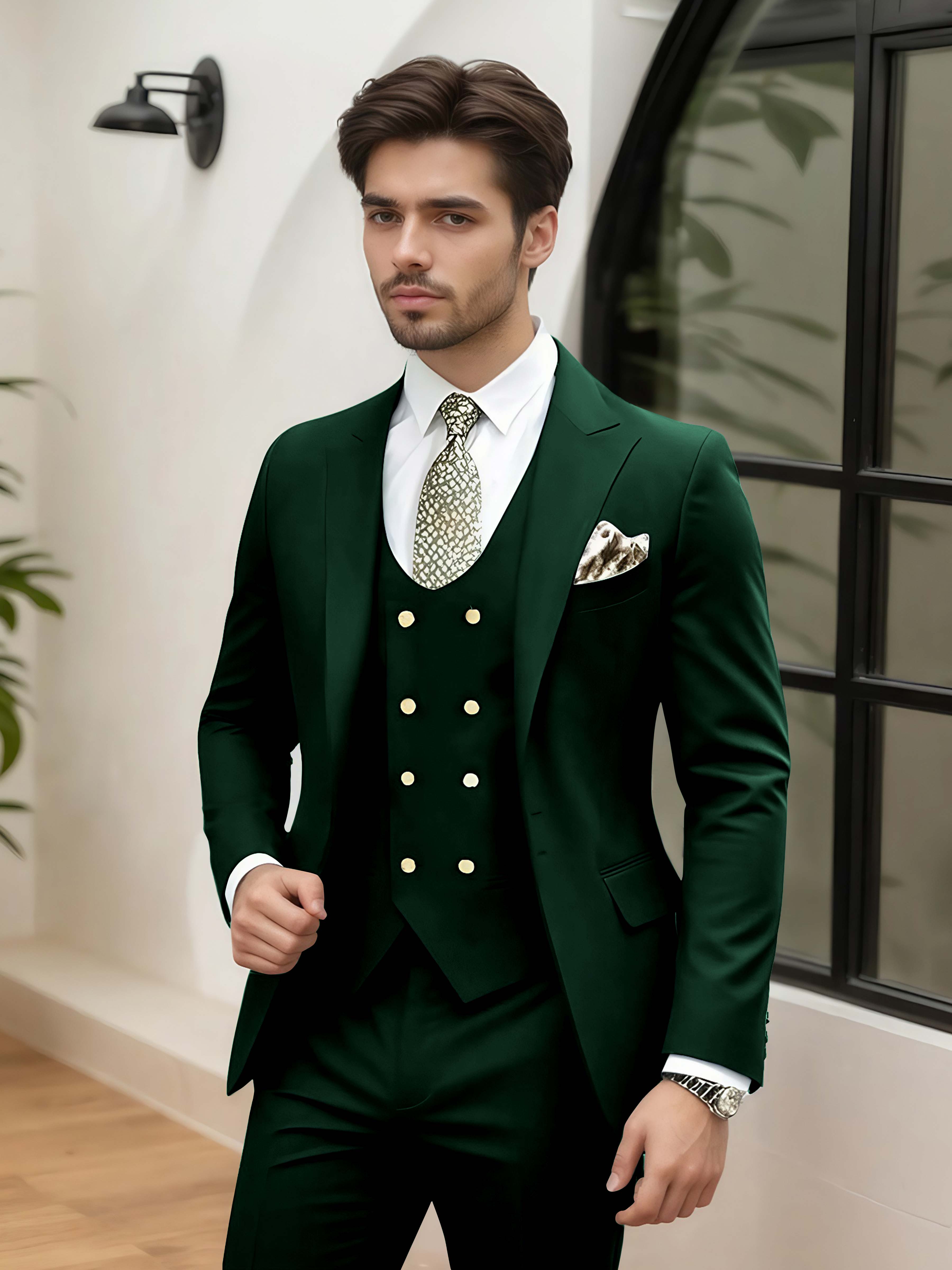 #Colour_Emerald Green