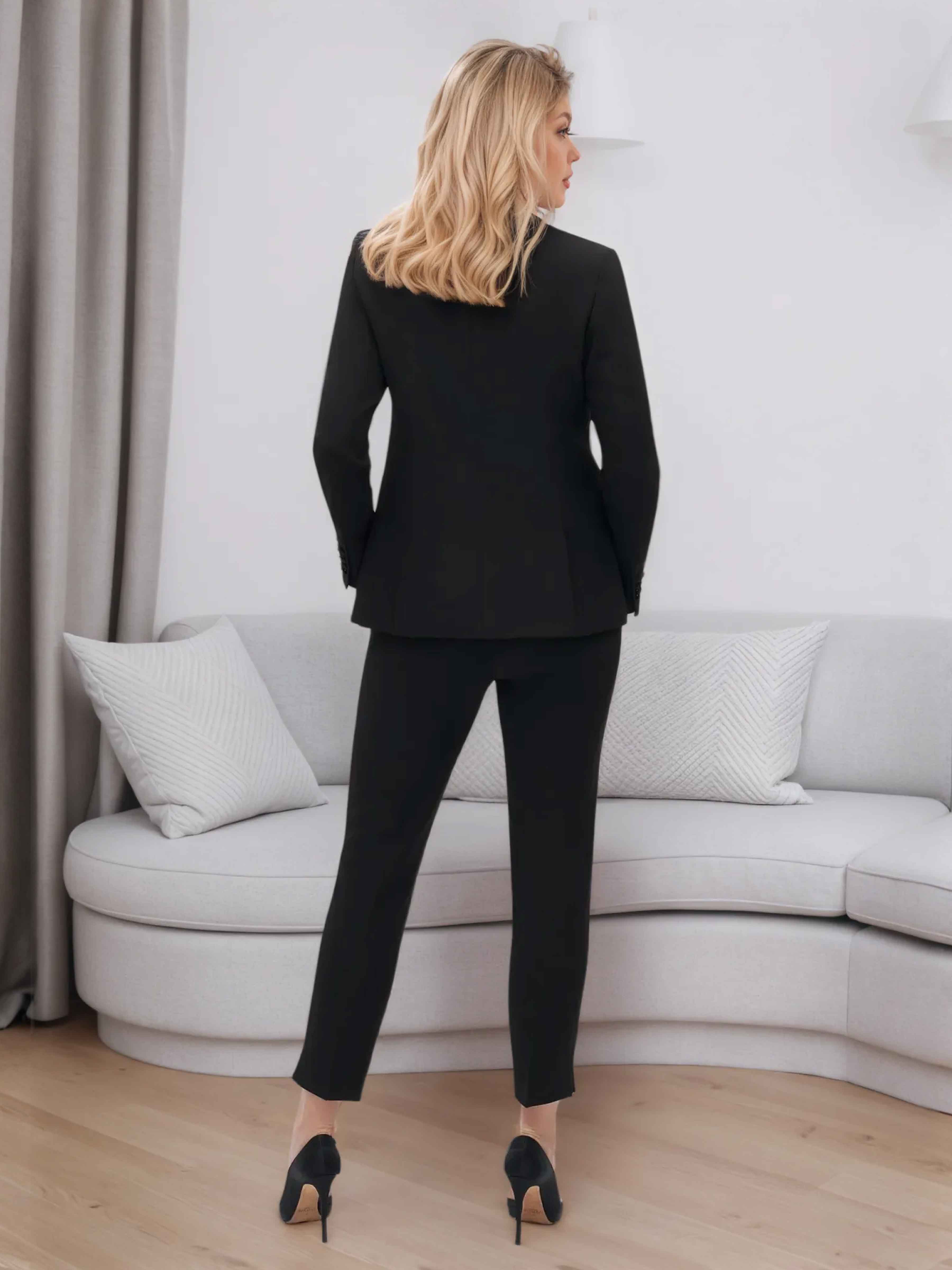 Women's 2 Pieces Business Casual Blazer UK