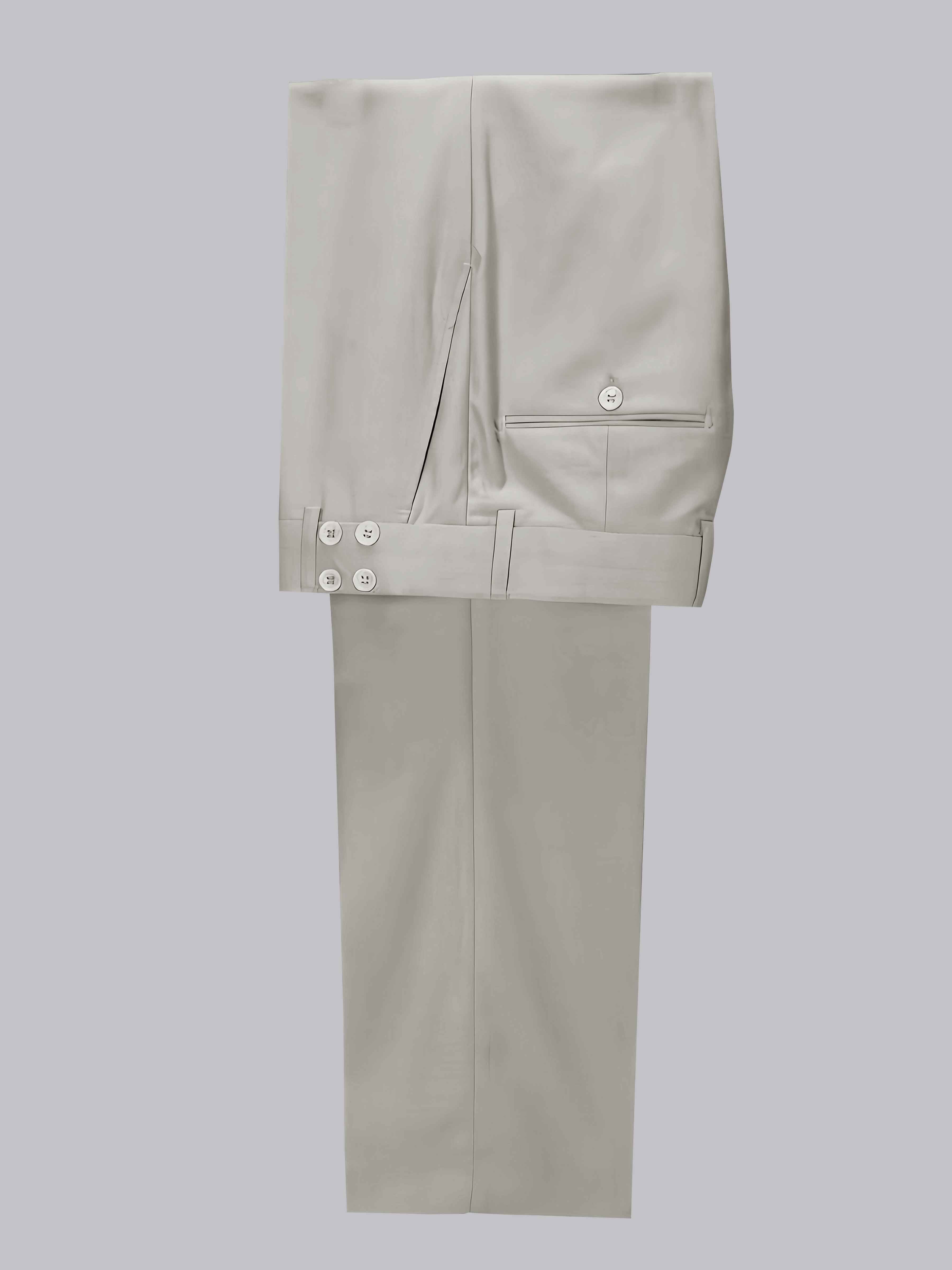 Versatile Men's Straight Leg Plain Standard Fit Pants UK