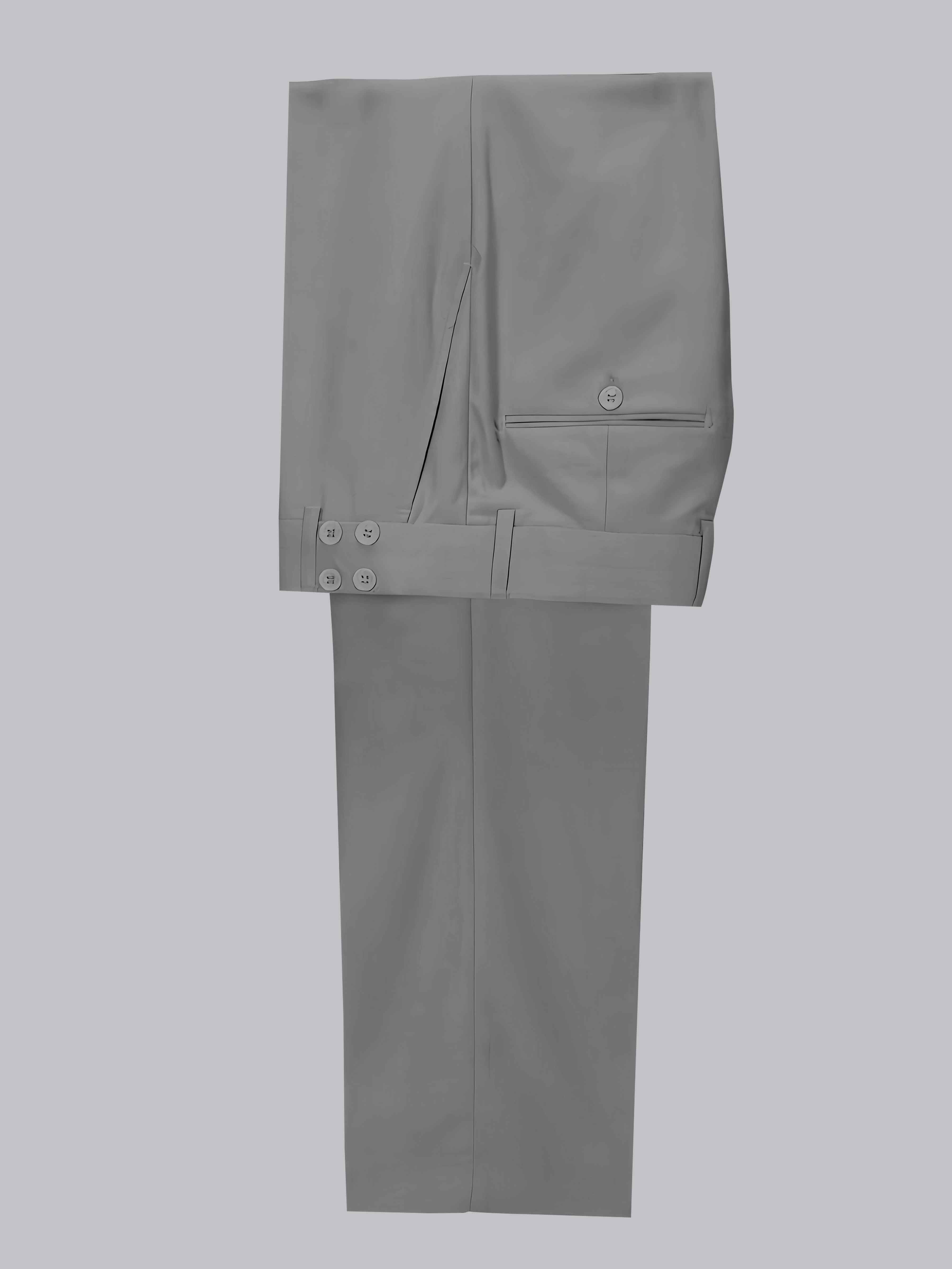 Versatile Men's Straight Leg Plain Standard Fit Pants UK