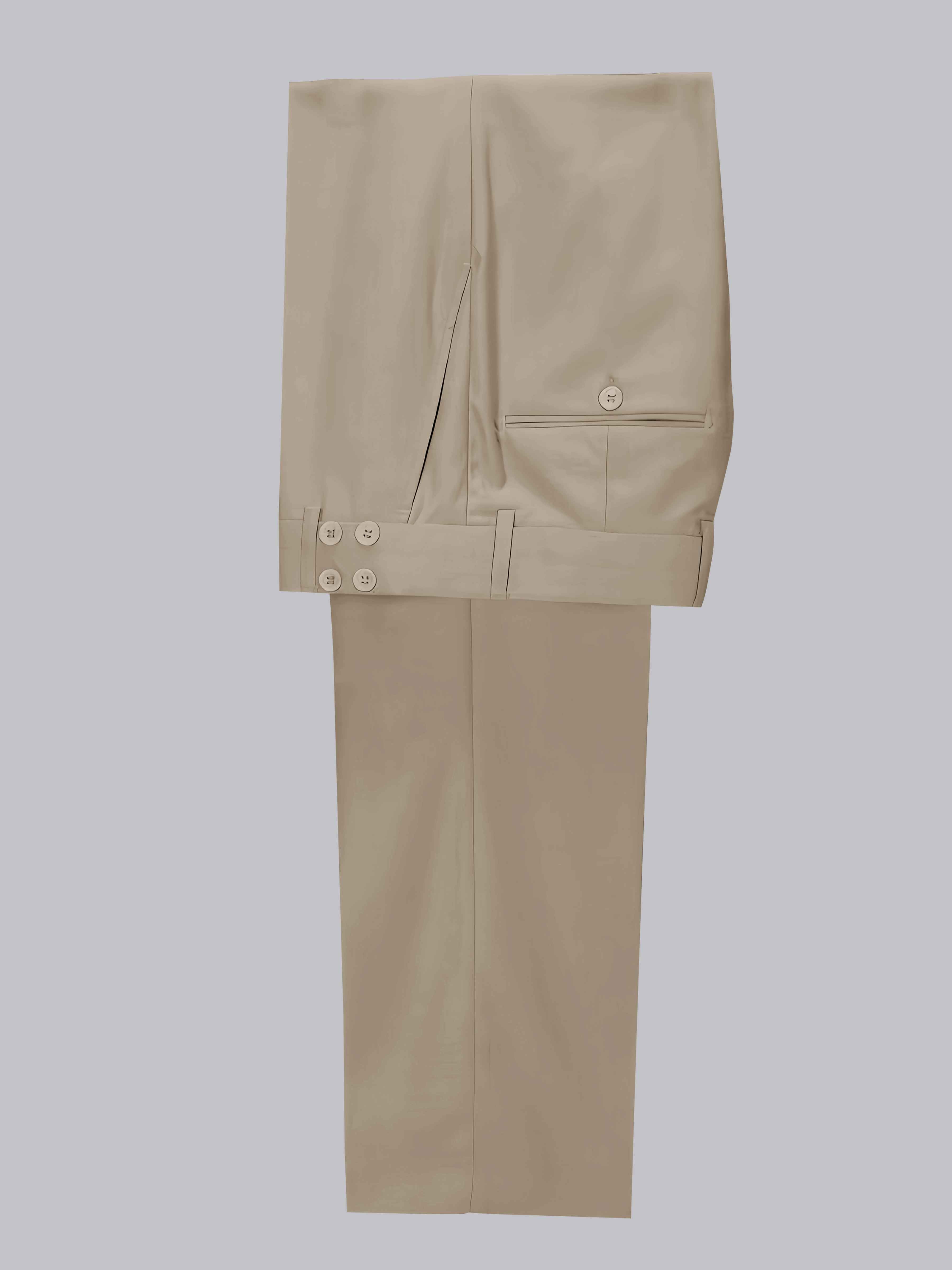 Versatile Men's Straight Leg Plain Standard Fit Pants UK