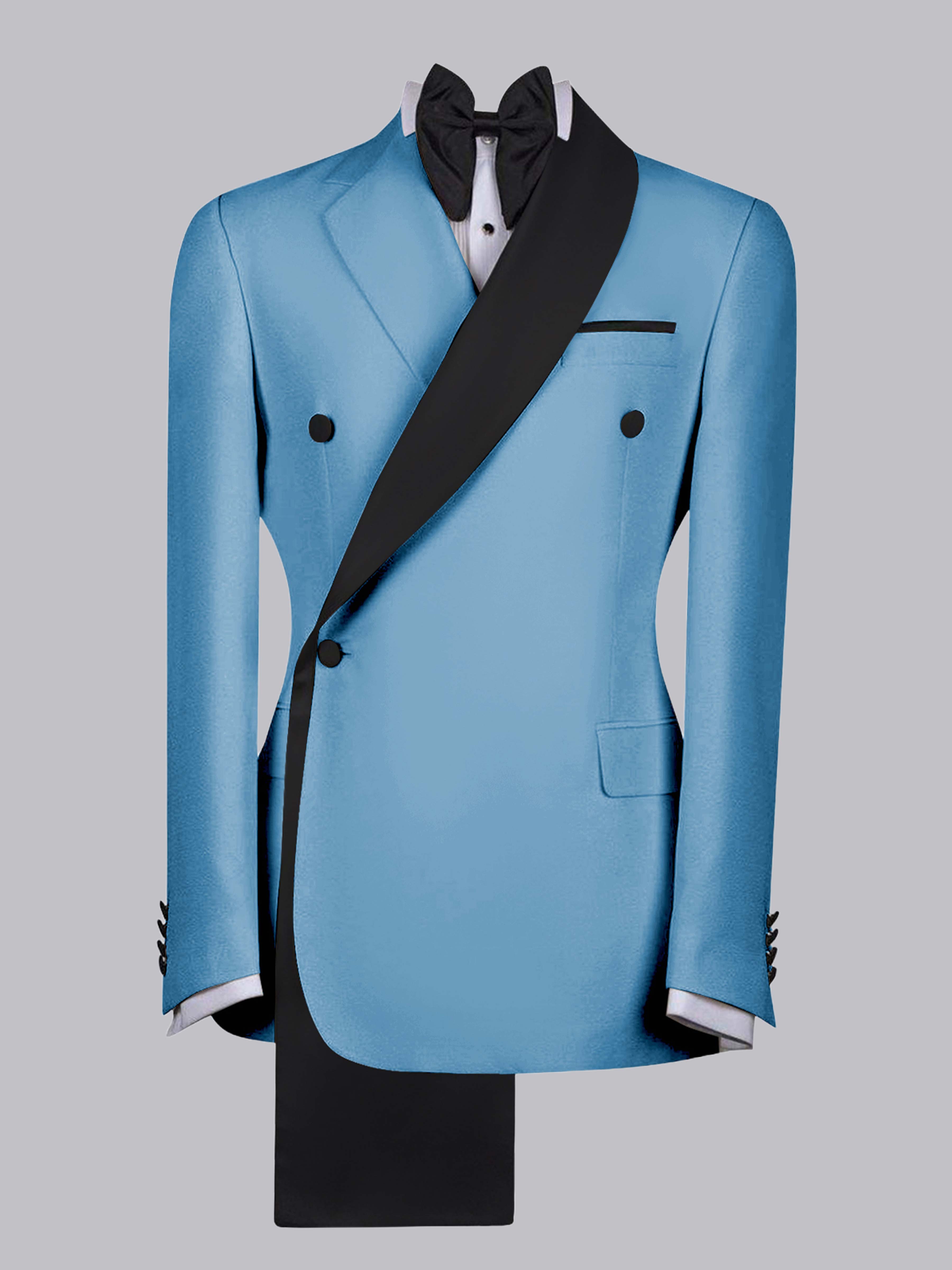 Versatile One Button Men's Shawl Lapel Suit Jacket