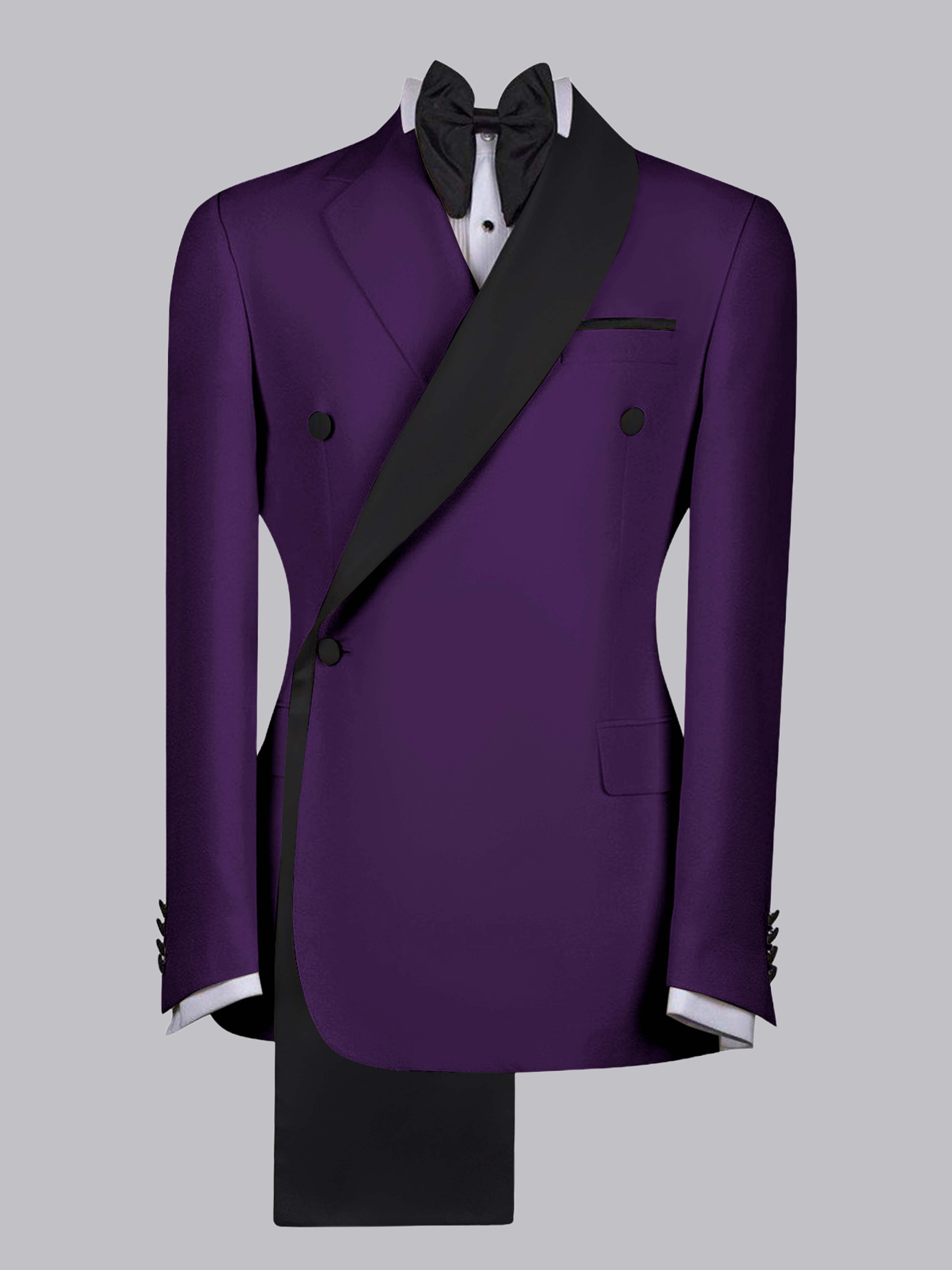 Versatile One Button Men's Shawl Lapel Suit Jacket