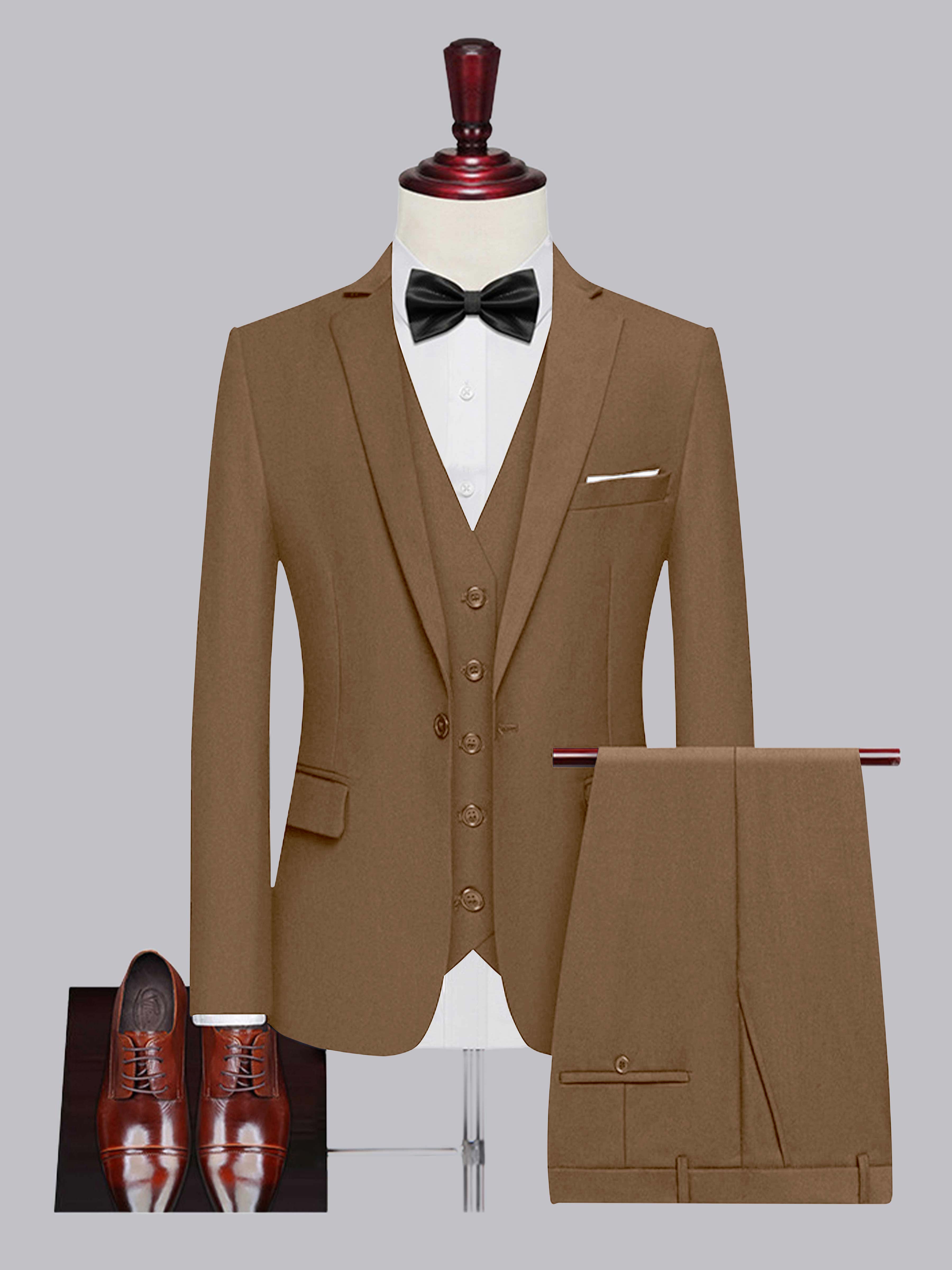 Men's One Button 3 Pieces Wedding Suits UK