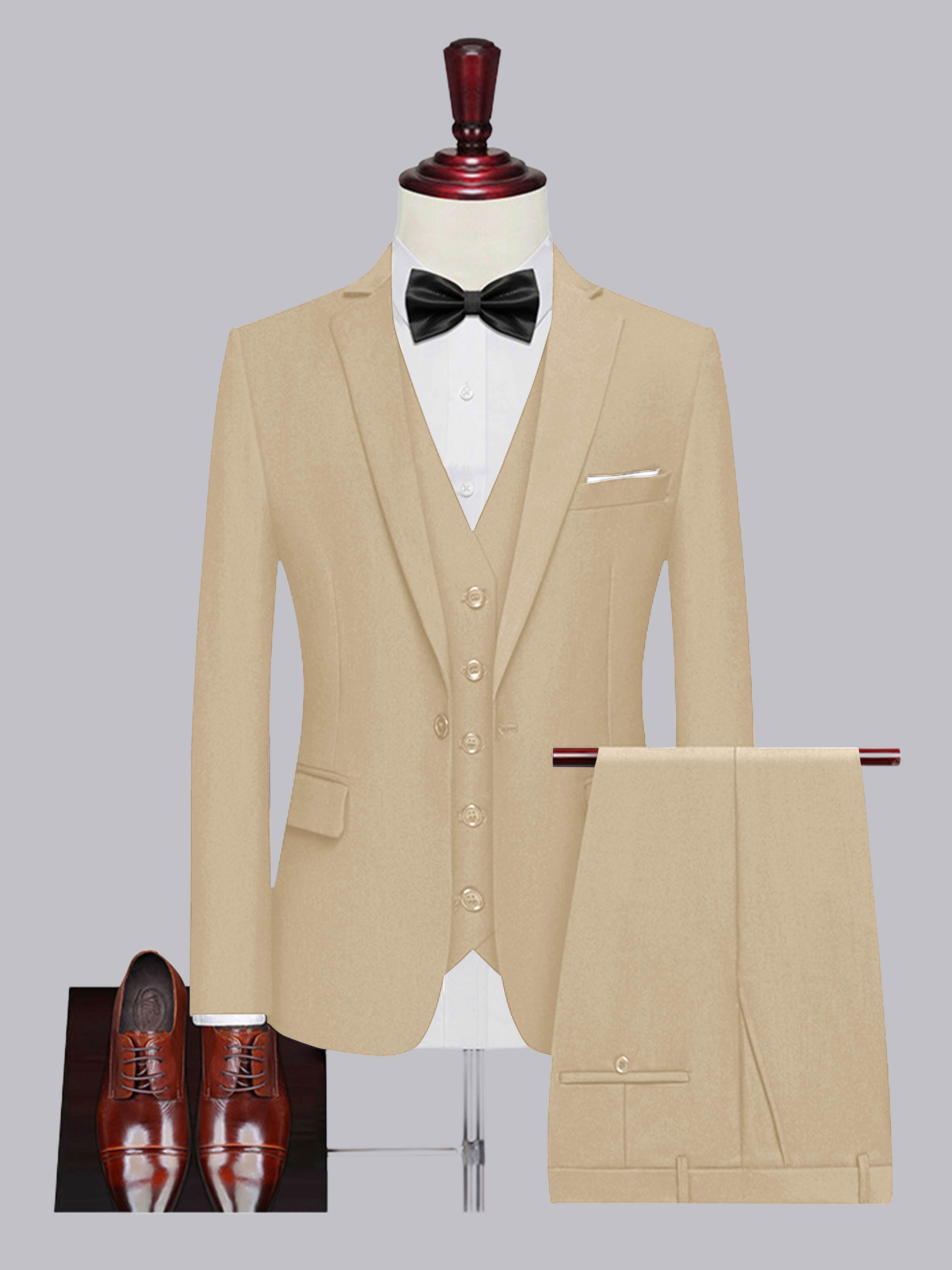Men's One Button 3 Pieces Wedding Suits UK