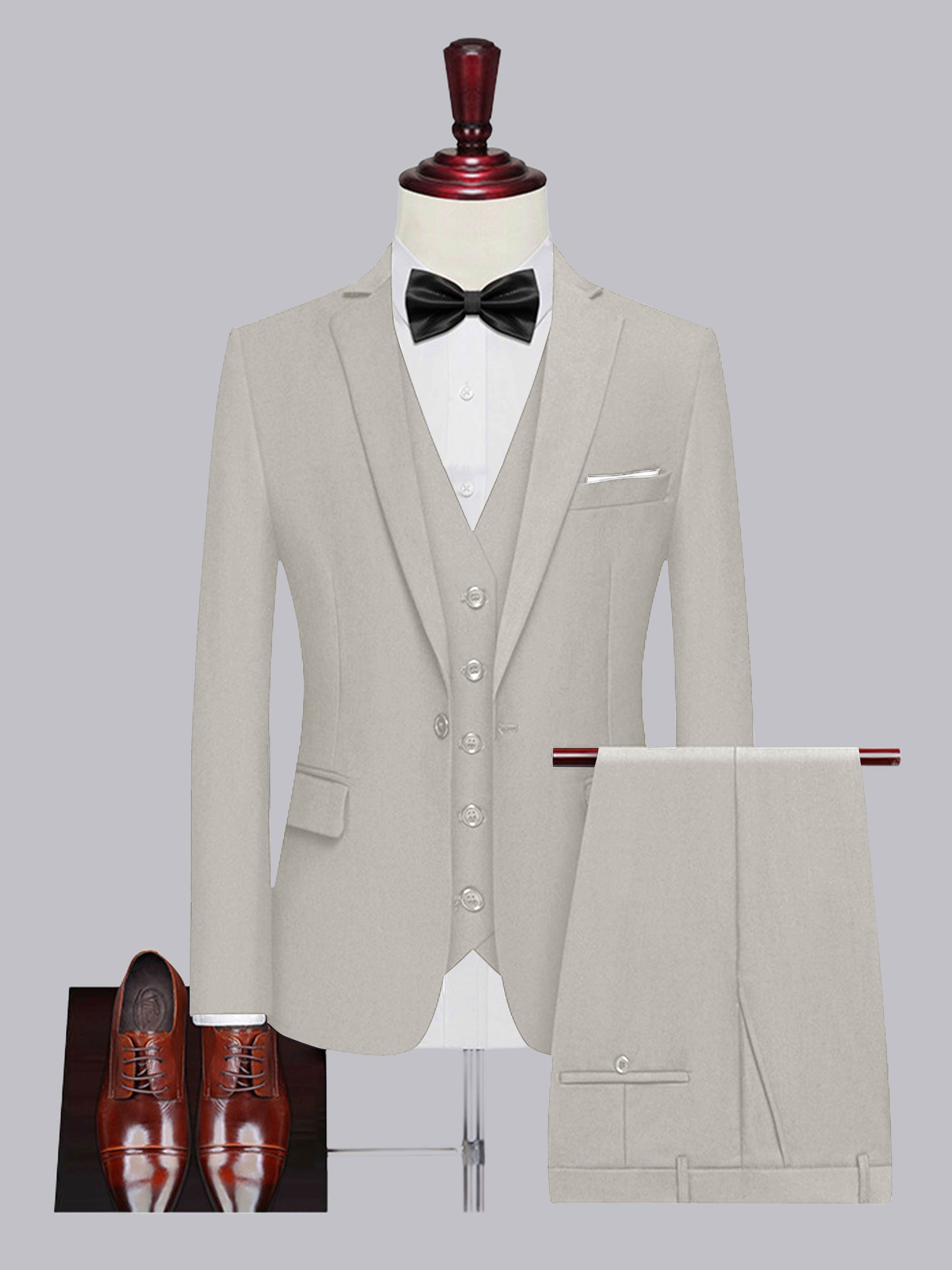 Men's One Button 3 Pieces Wedding Suits UK