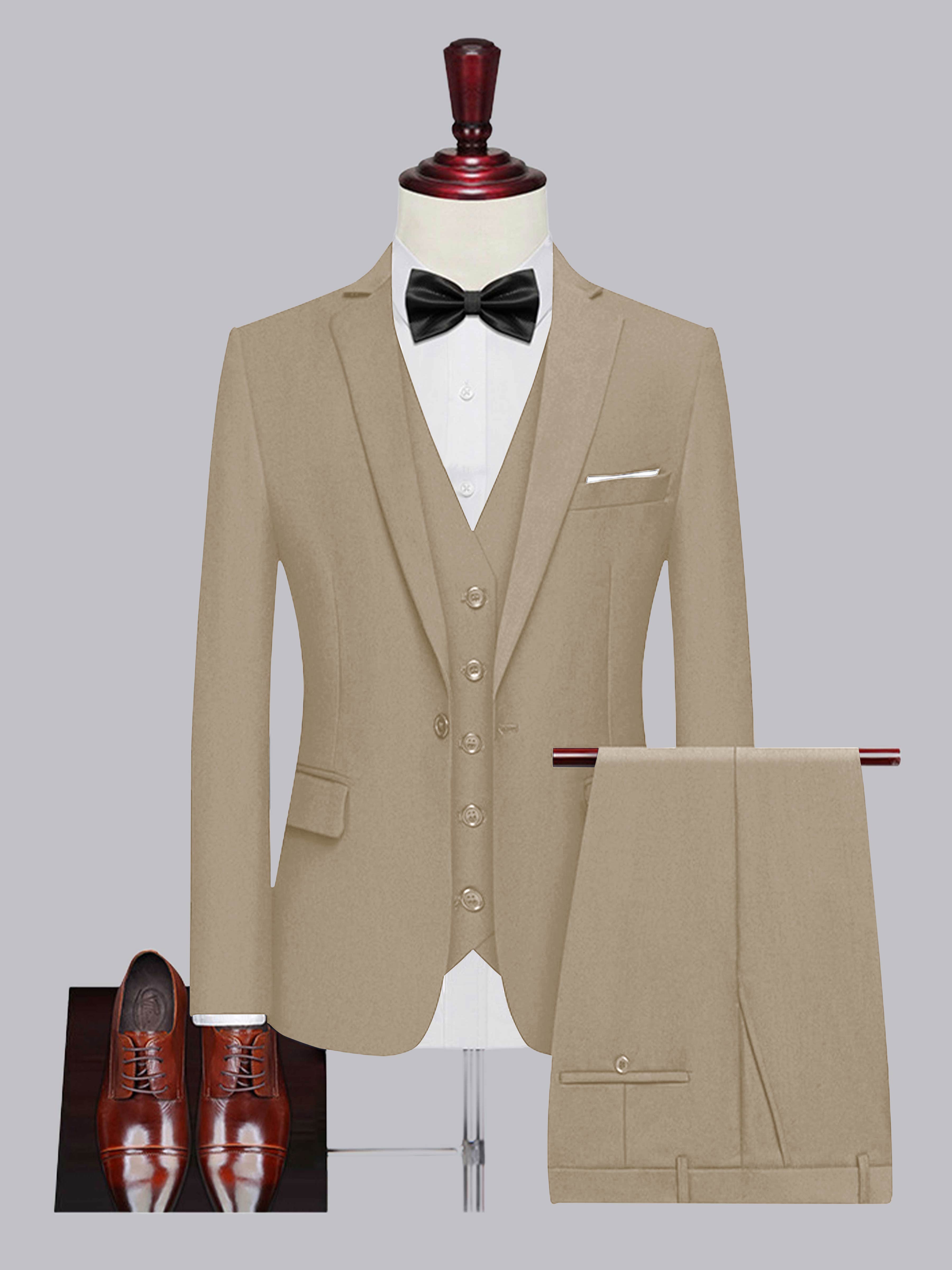 Men's One Button 3 Pieces Wedding Suits UK