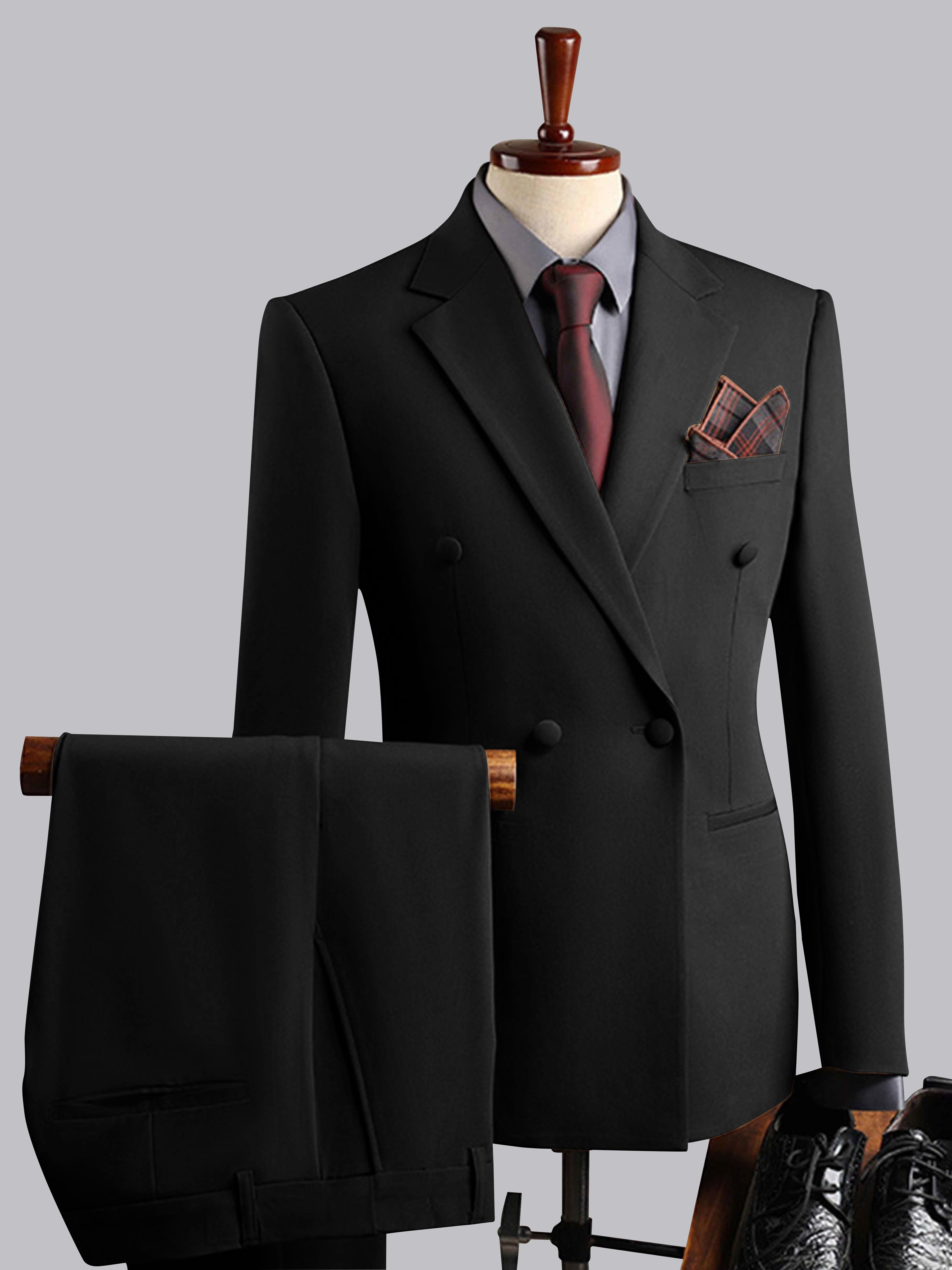 Elegant Men's Double Breasted 3 Pieces Wedding Suits UK
