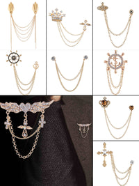 Modern Men's Double Breasted 2 Pieces Formal Suits UK