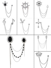 Modern Men's Double Breasted 2 Pieces Formal Suits UK