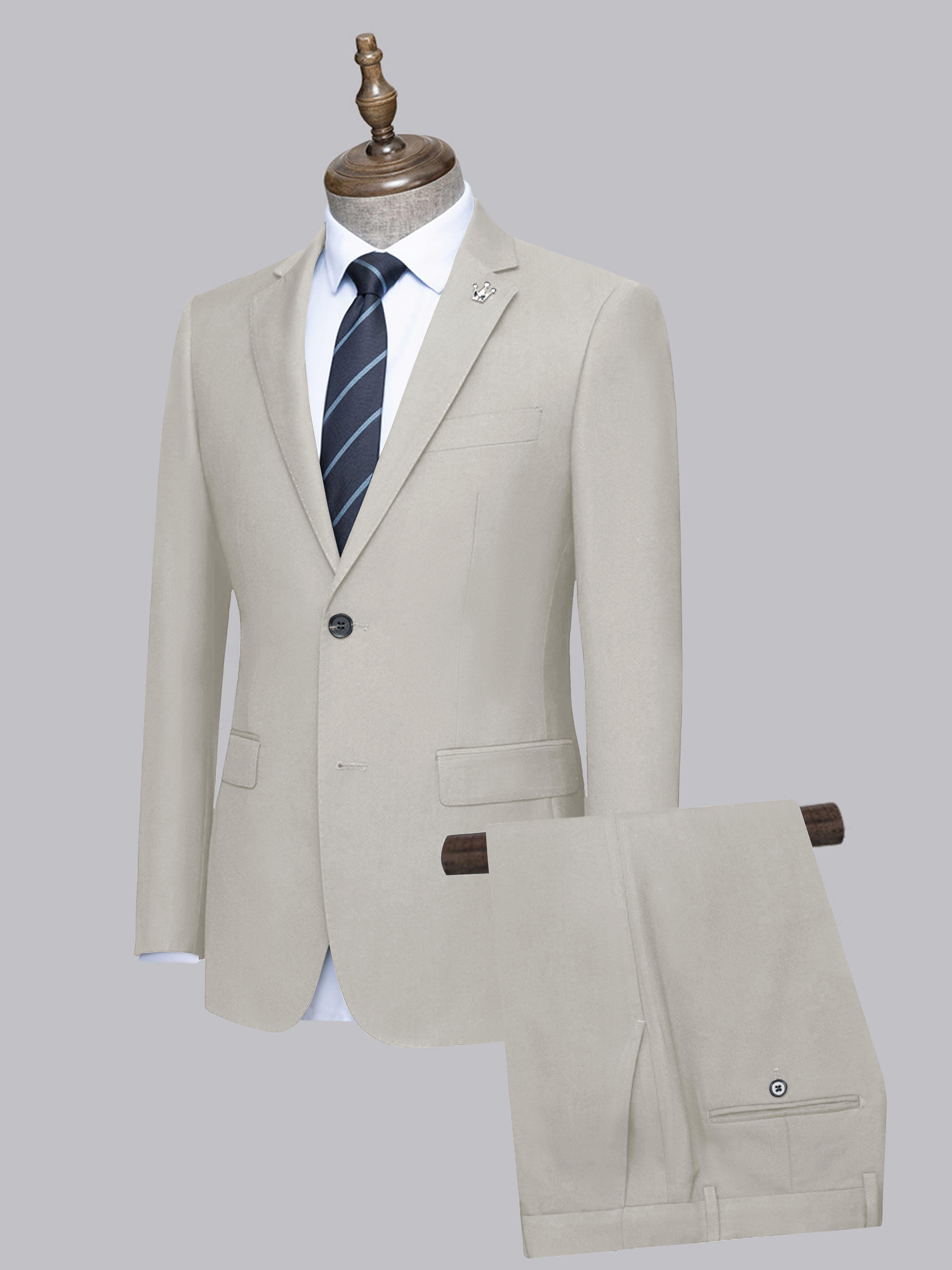 Men's Slim Fit Two-Buttons 2 Pieces Wedding Suits UK