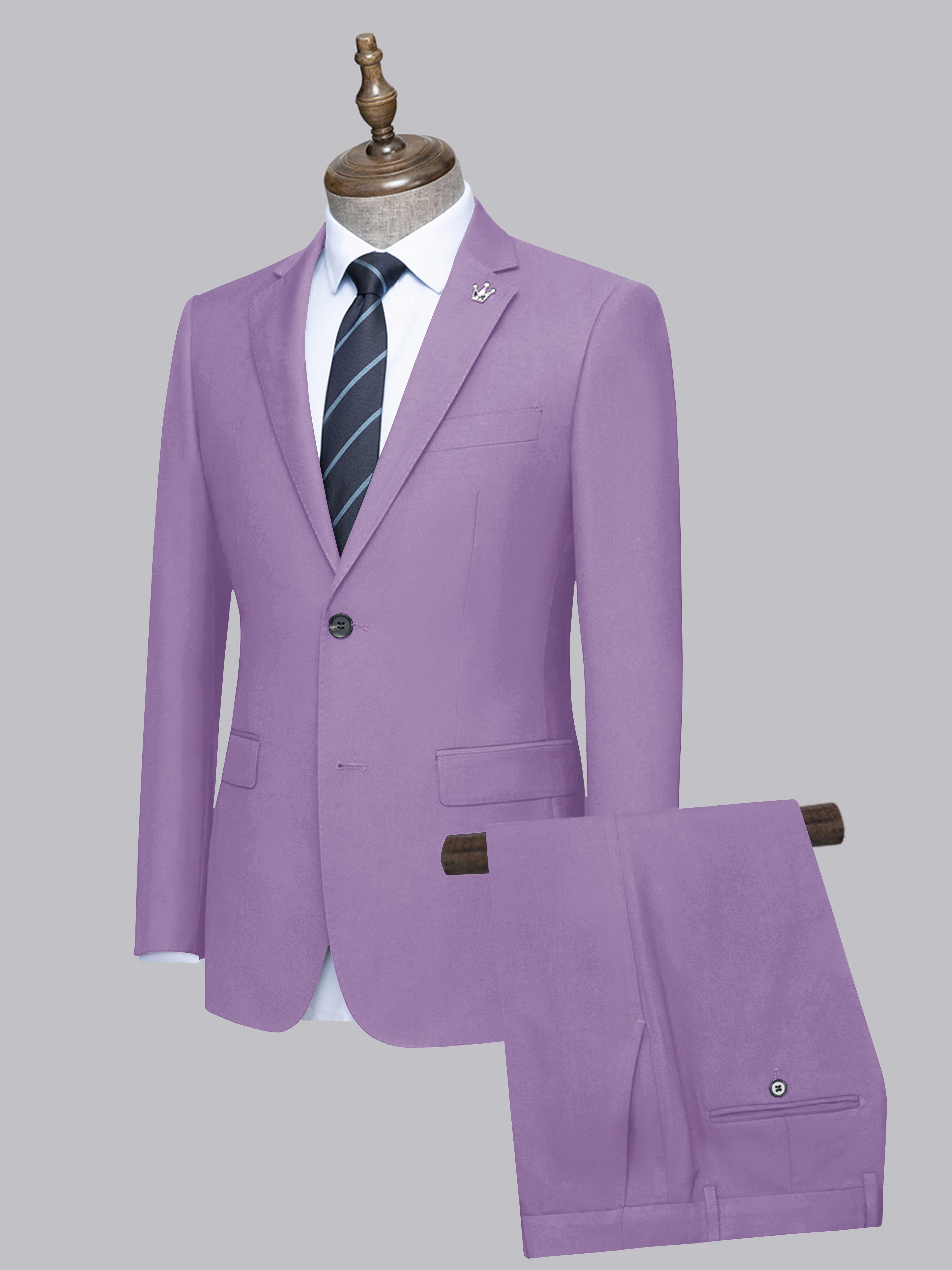 Men's Slim Fit Two-Buttons 2 Pieces Wedding Suits UK