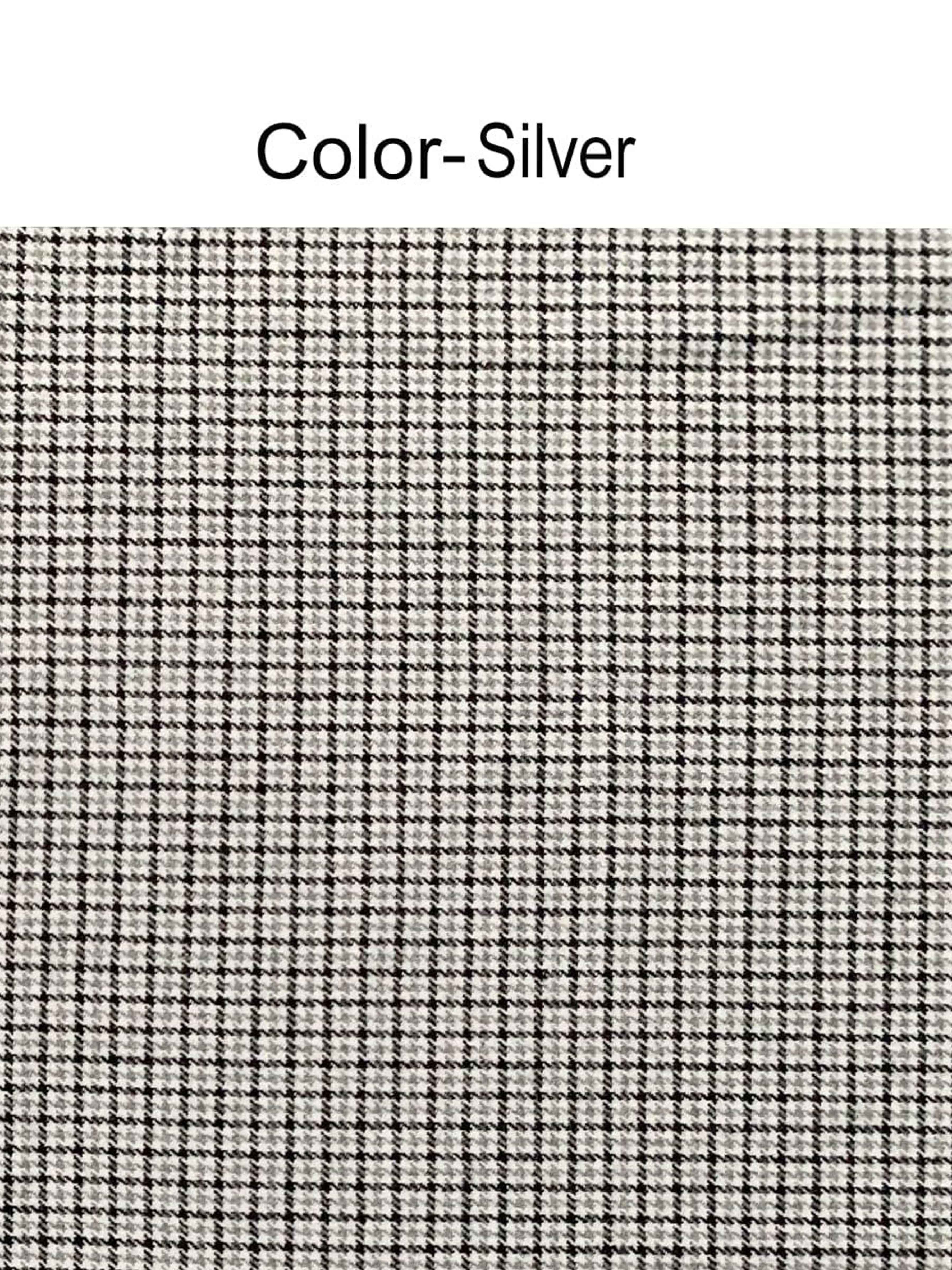 3 Pieces Men's Houndstooth Notch Lapel Two Buttons Suit UK