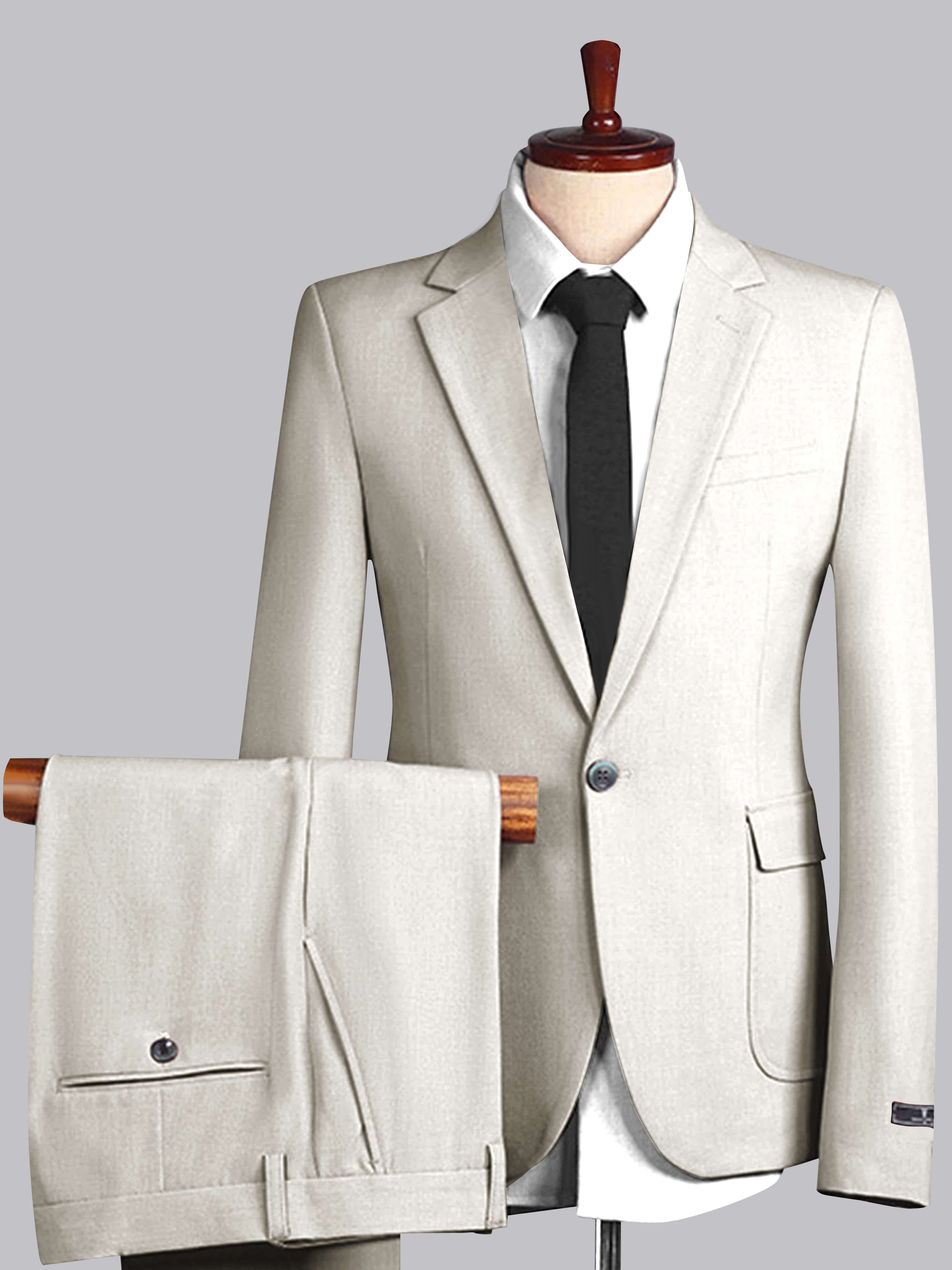 Men's Slim Fit One Button 2 Pieces Wedding Suits UK