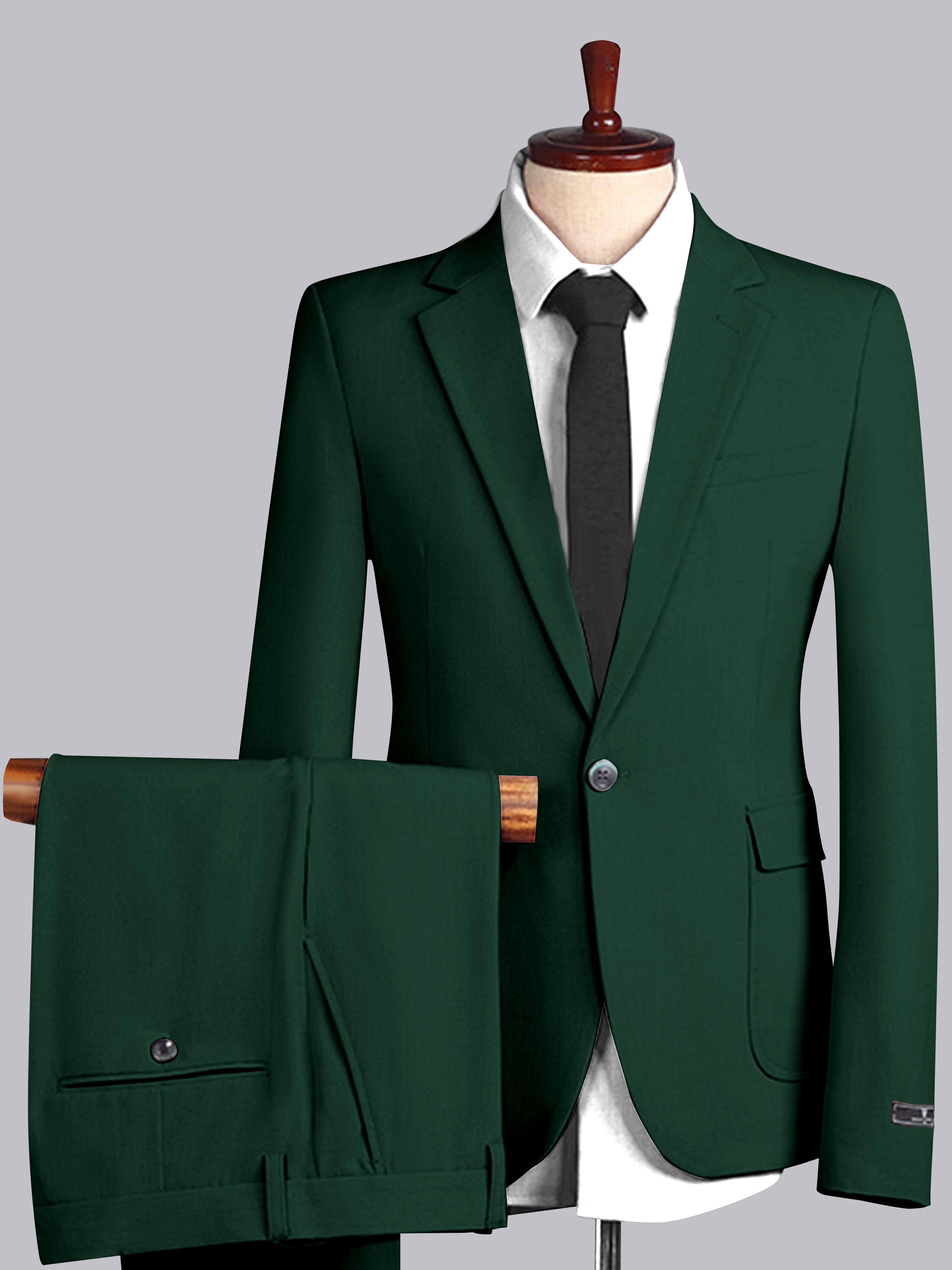 Men's Slim Fit One Button 2 Pieces Wedding Suits UK