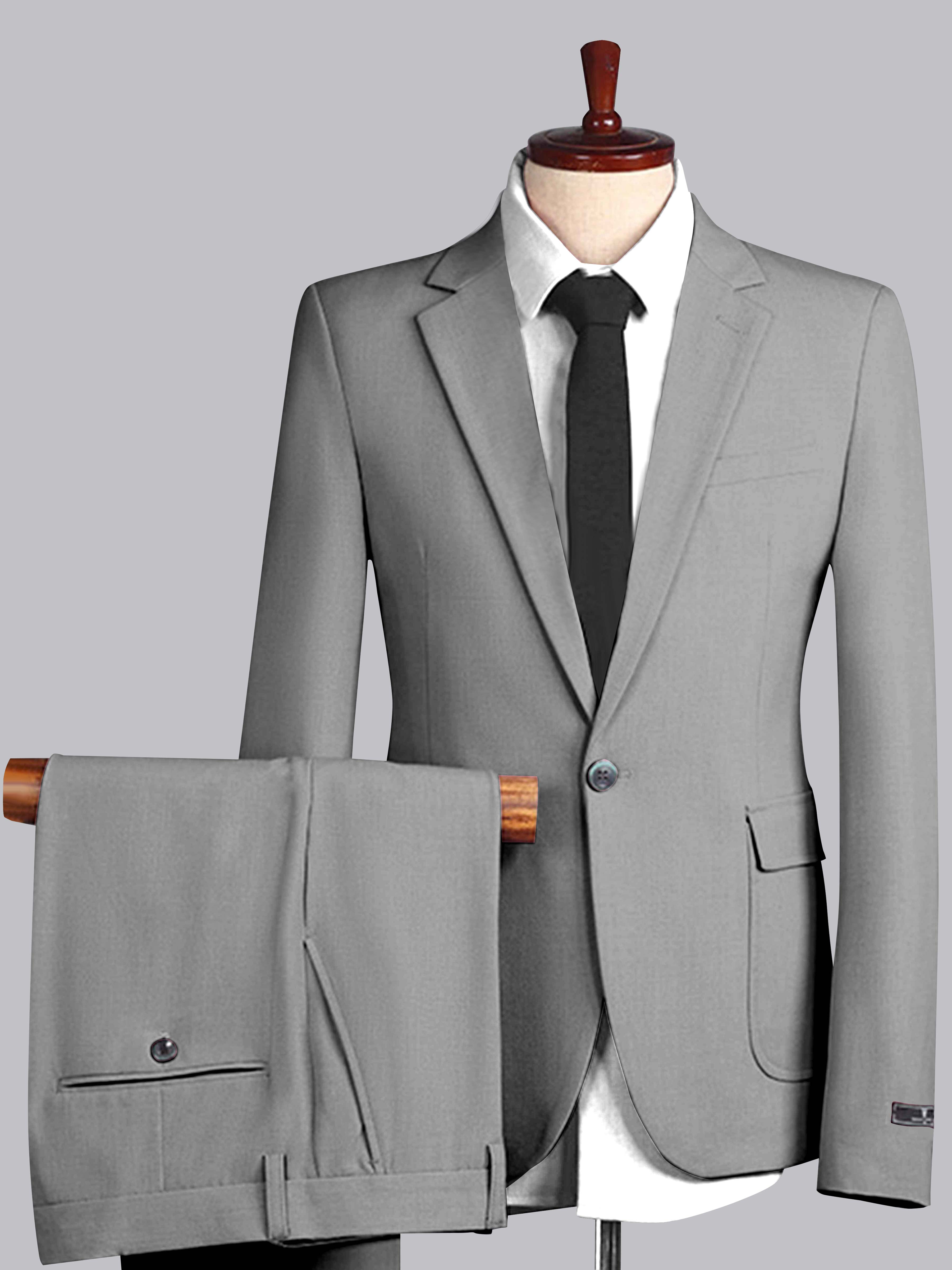 Men's Slim Fit One Button 2 Pieces Wedding Suits UK
