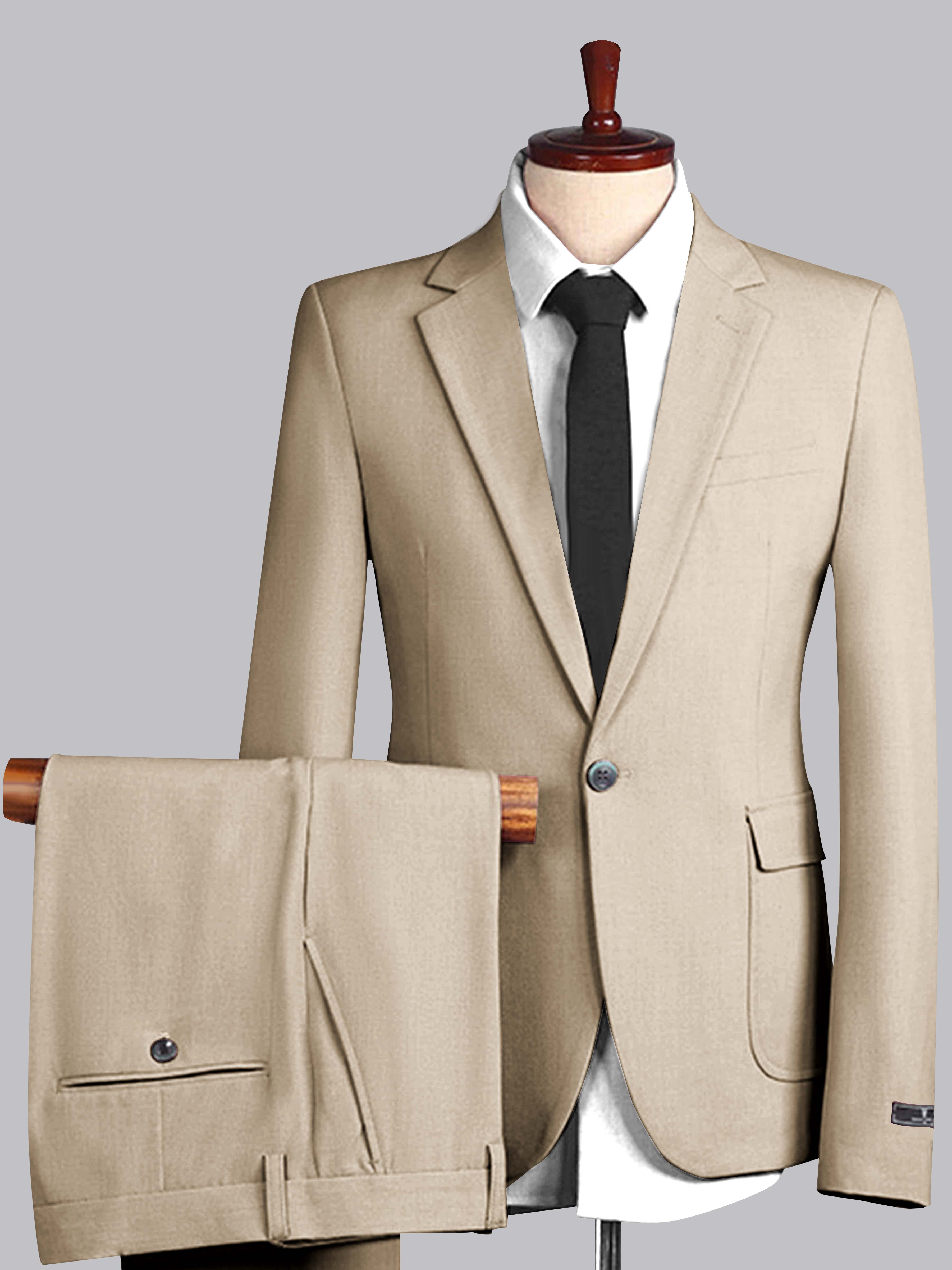Men's Slim Fit One Button 2 Pieces Wedding Suits UK