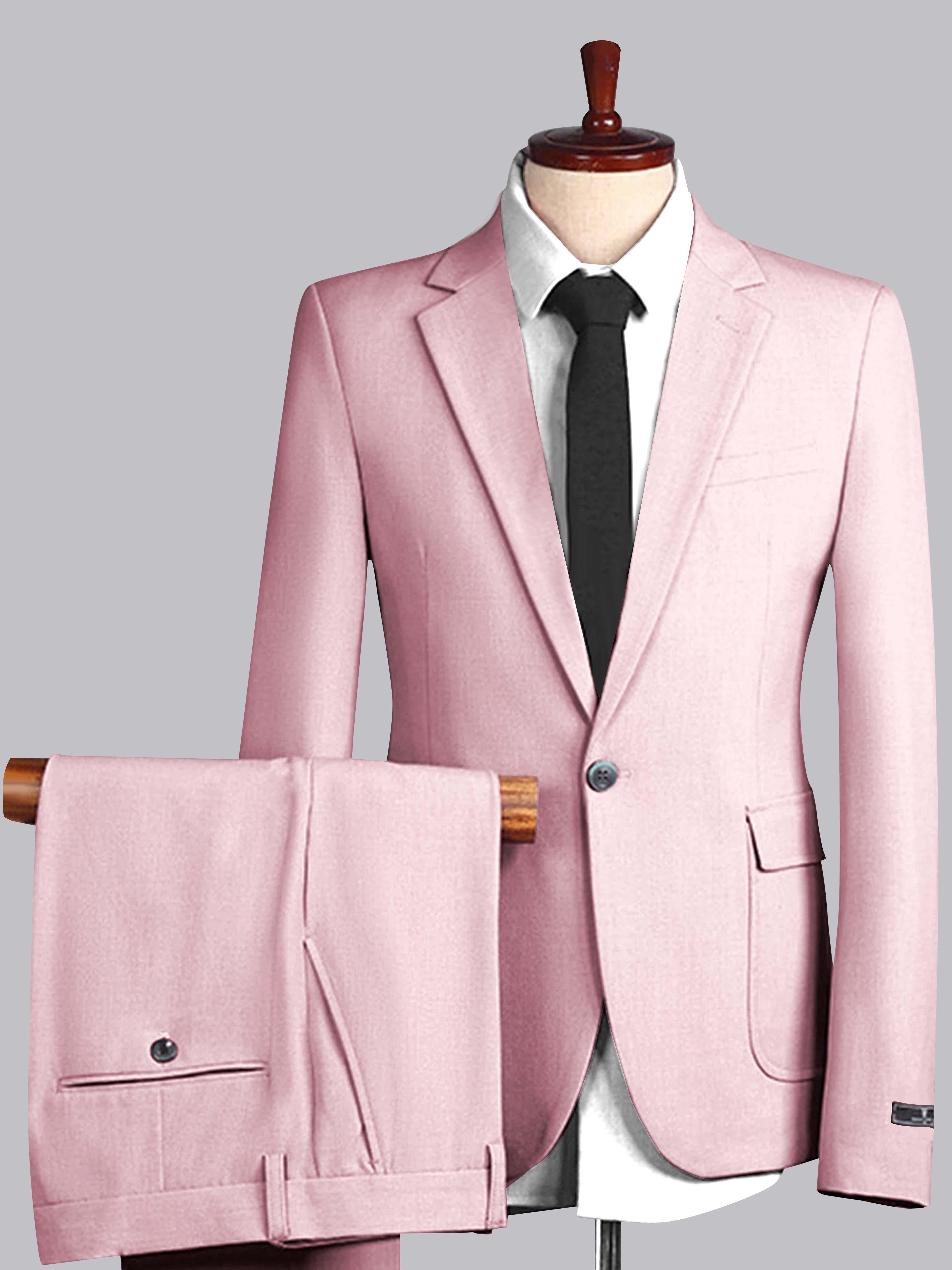 Men's Slim Fit One Button 2 Pieces Wedding Suits UK